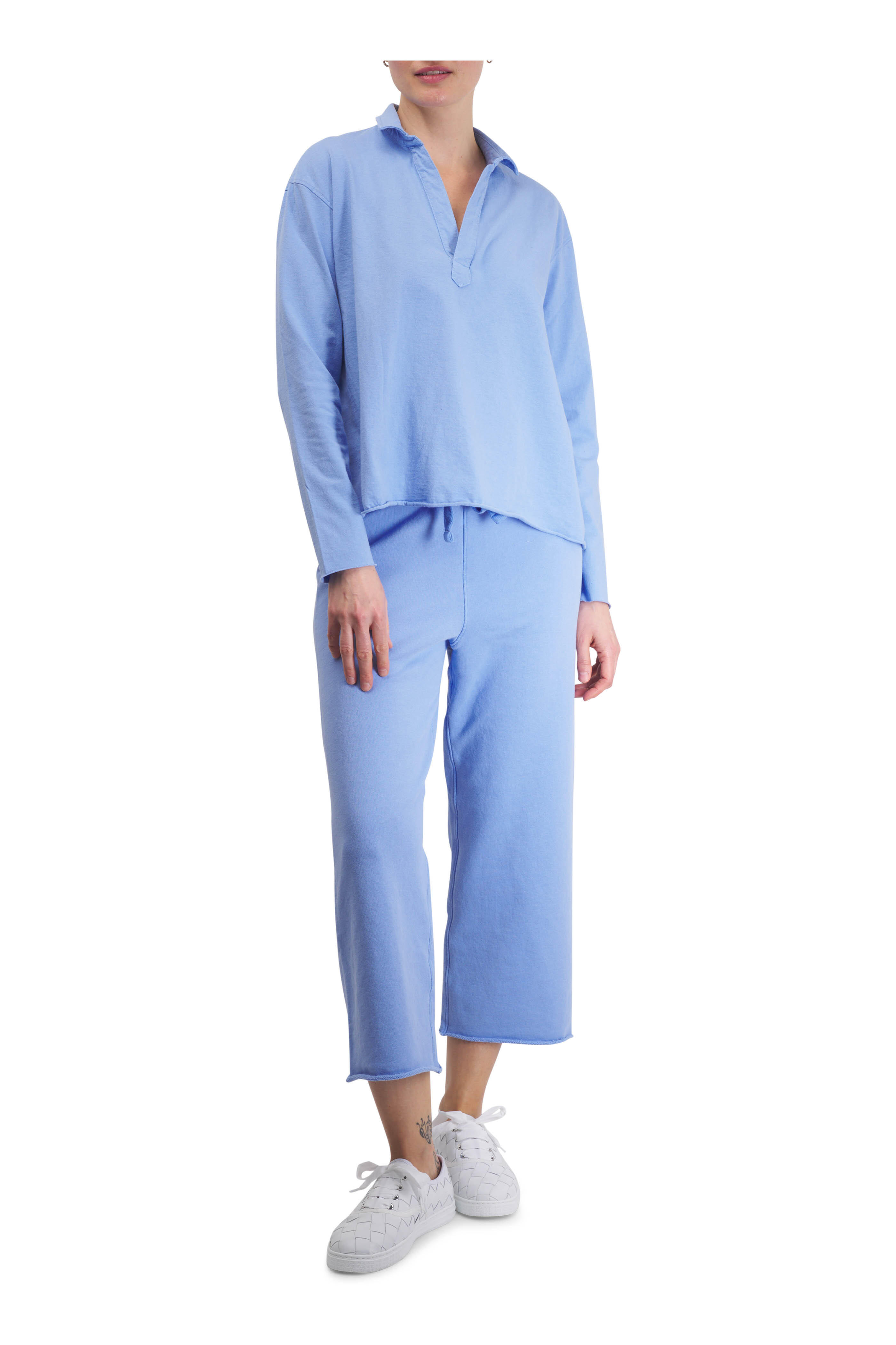 Frank & Eileen - Patrick Lilac Popover Henley