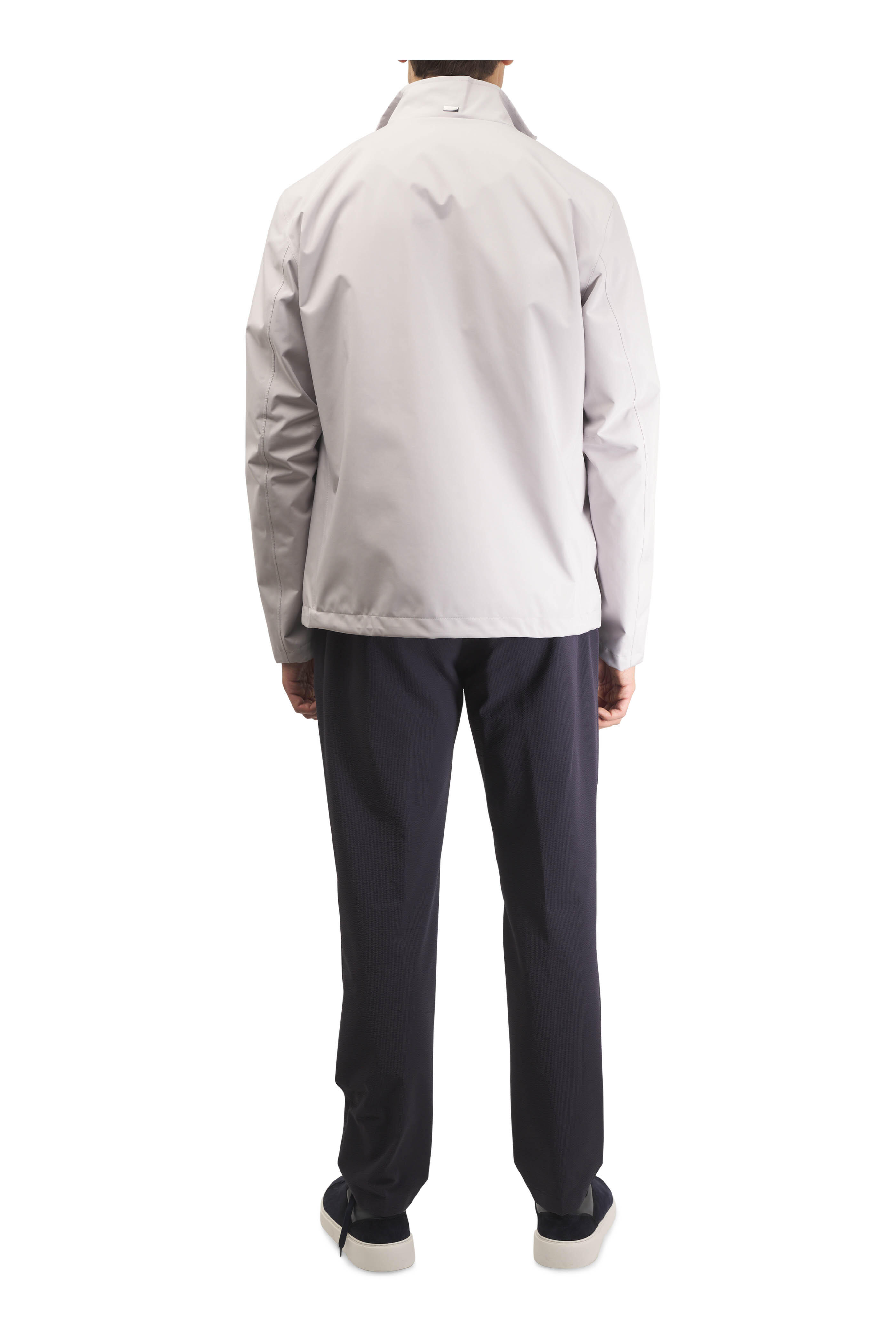 Herno - Dark Gray Chest Pocket Rain Jacket