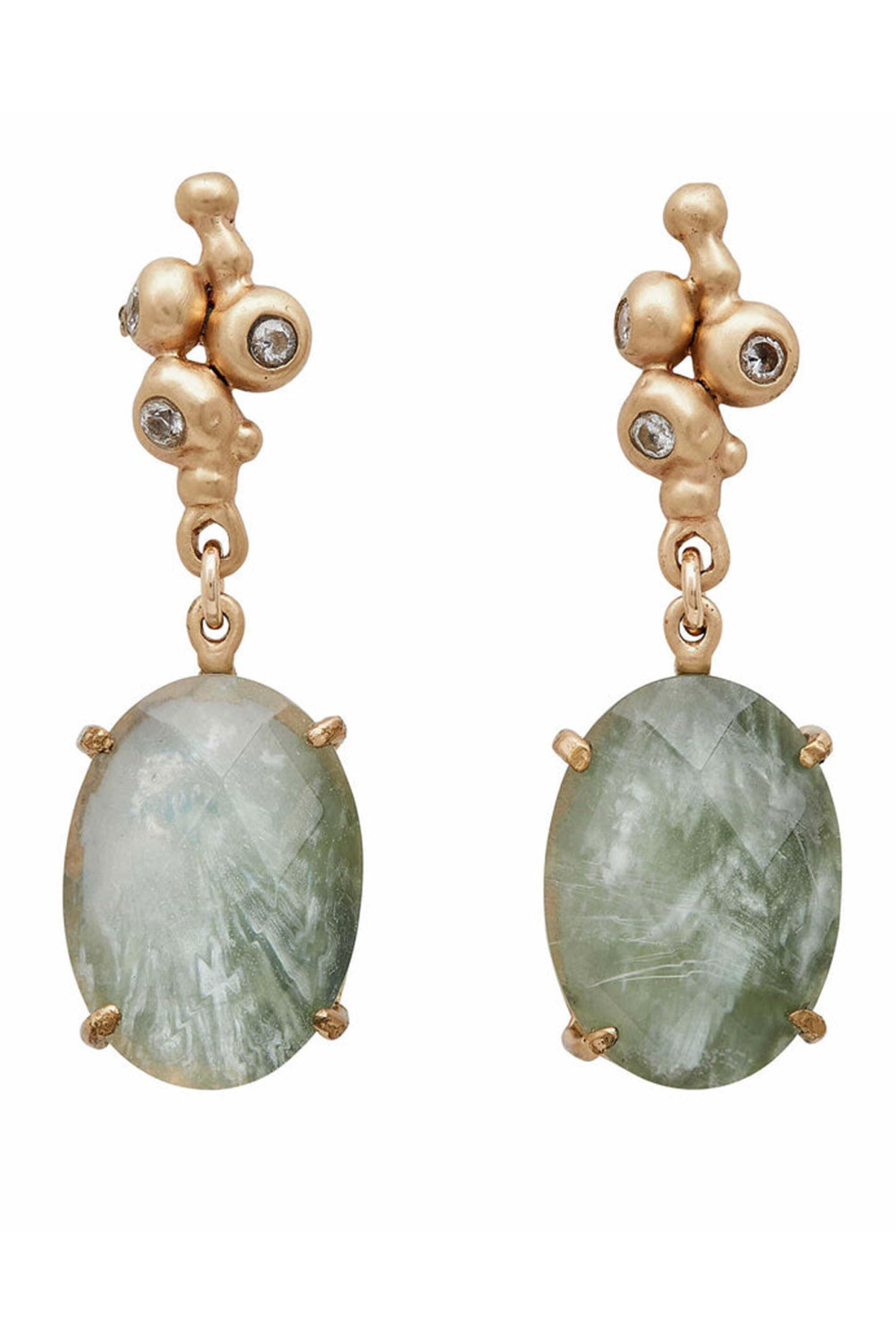 Julie Cohn Design - Caldera Seraphanite Earrings