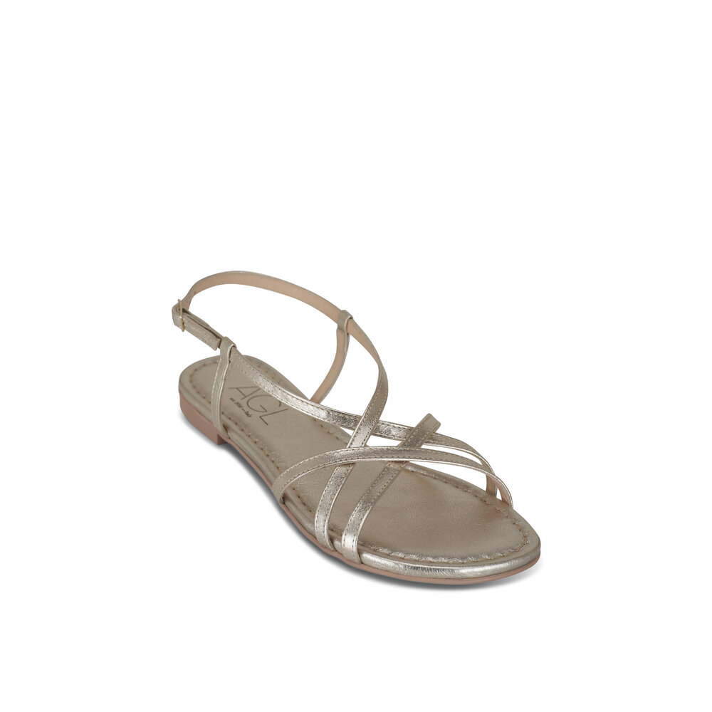 オールドアングルスミス AGL - Angie Pink Cube Heel Sandal, 65mm | Mitchell Stores