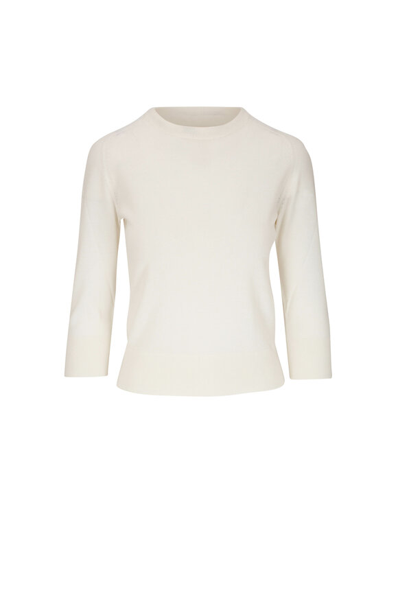 Loro Piana ホワイト 鹿の子 カットソー42 ロロピアーナ Loro Piana ホワイト 鹿の子 カットソー42 ロロピアーナ Loro