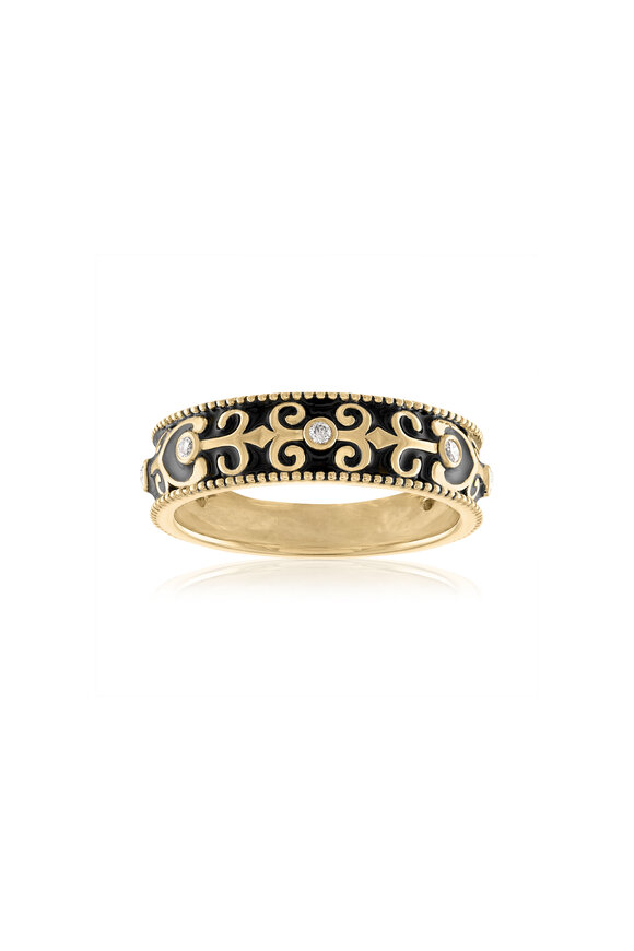Spinelli Kilcollin - 18K Yellow & Rose Gold Three Link Raneth Ring