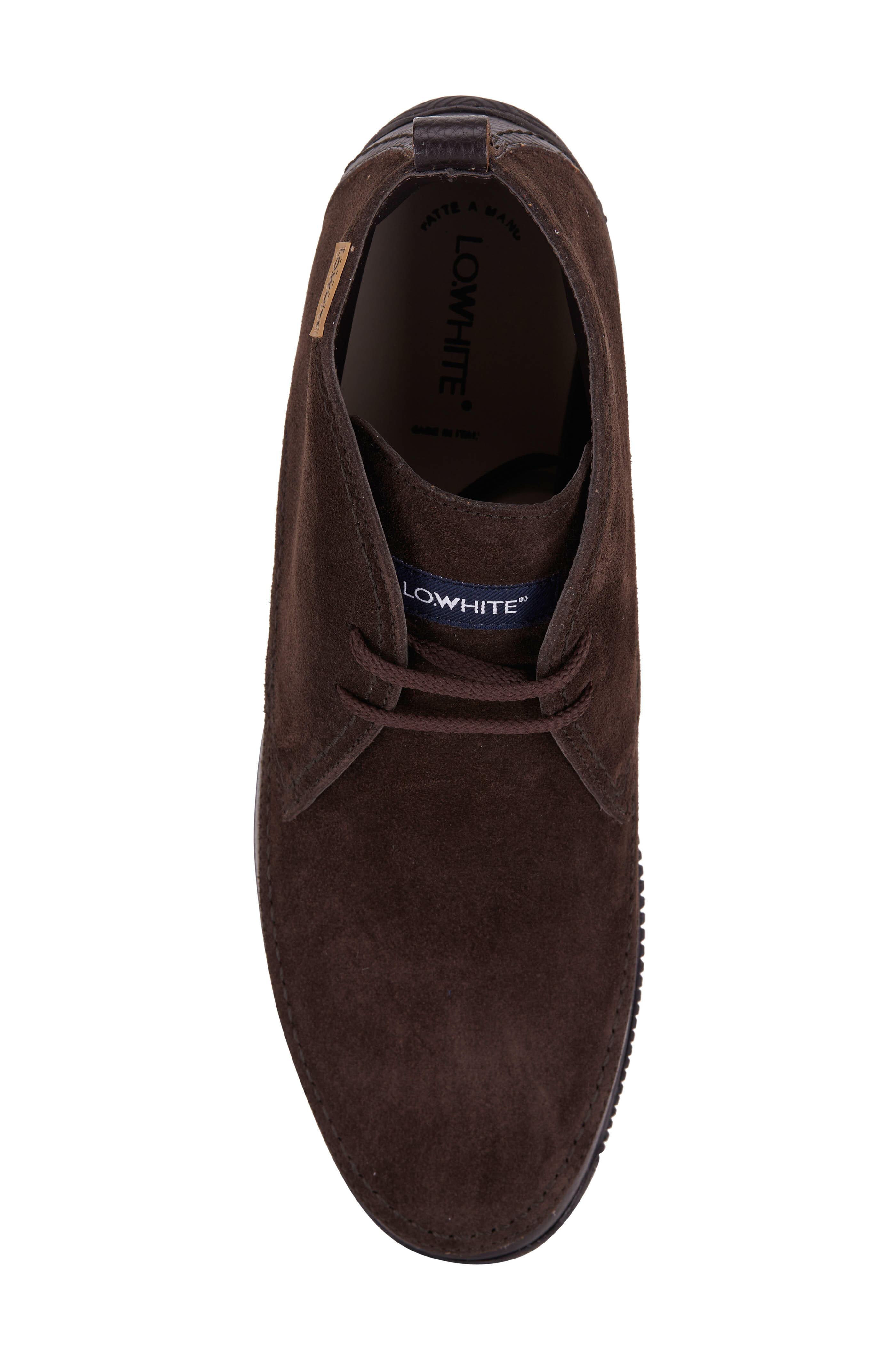 Lowhite - Dark Brown Suede Chukka Boot