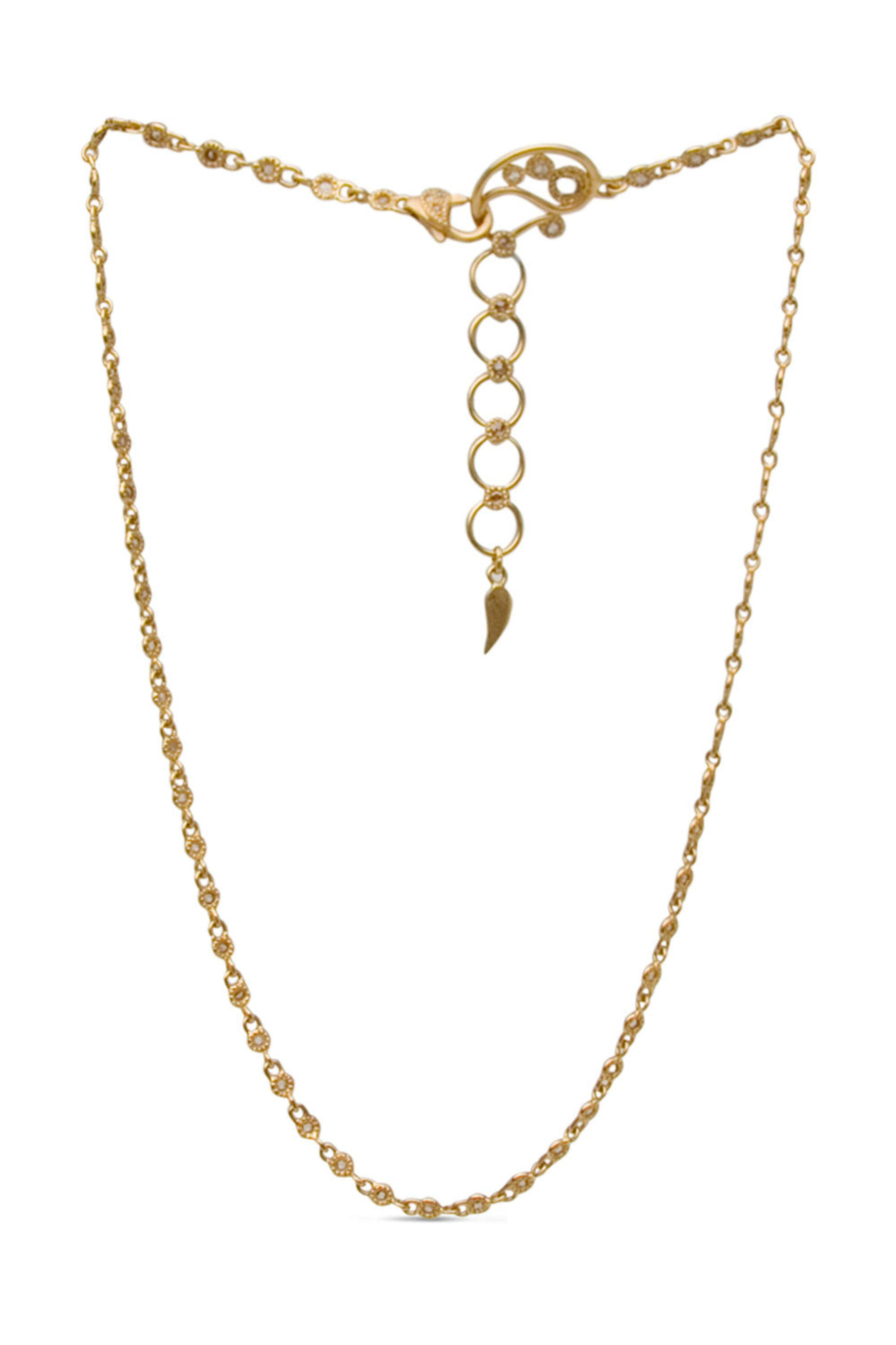 Coomi - 20k Yellow Gold Diamond Luminosity Necklace