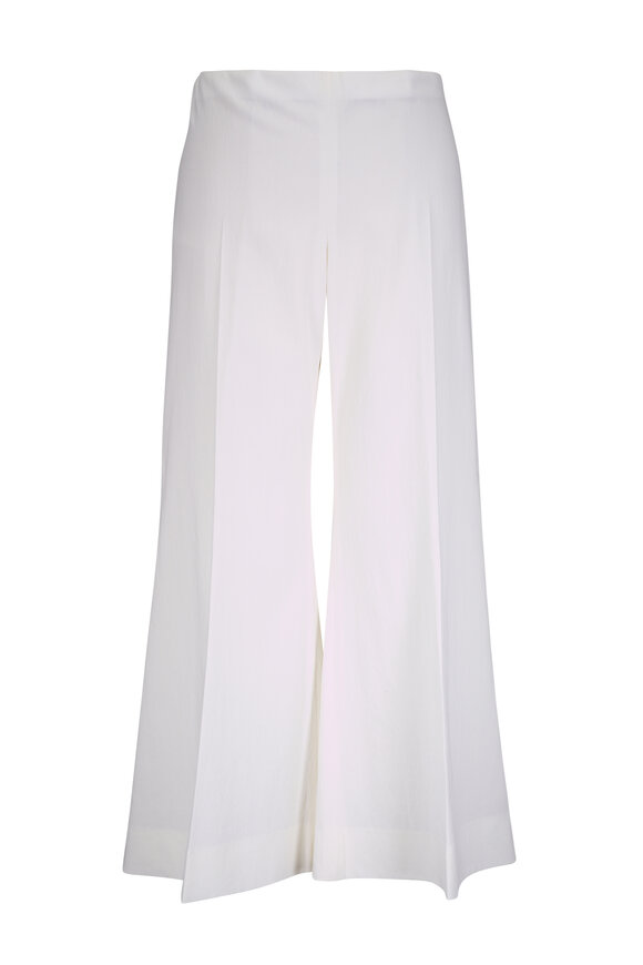 Khaite - Mindy Natural Printed Pant | Mitchell Stores