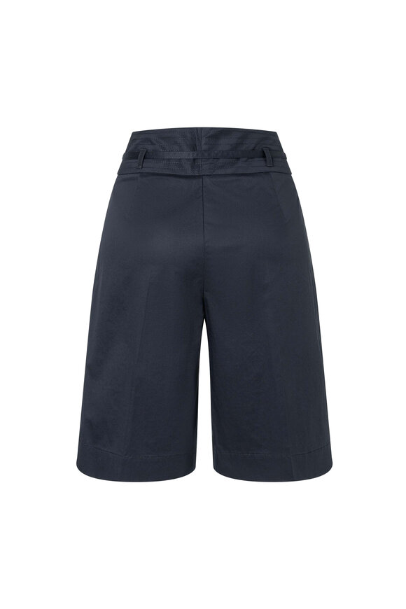 Bogner - Hollie Fashion Navy Superfine Cotton Shorts
