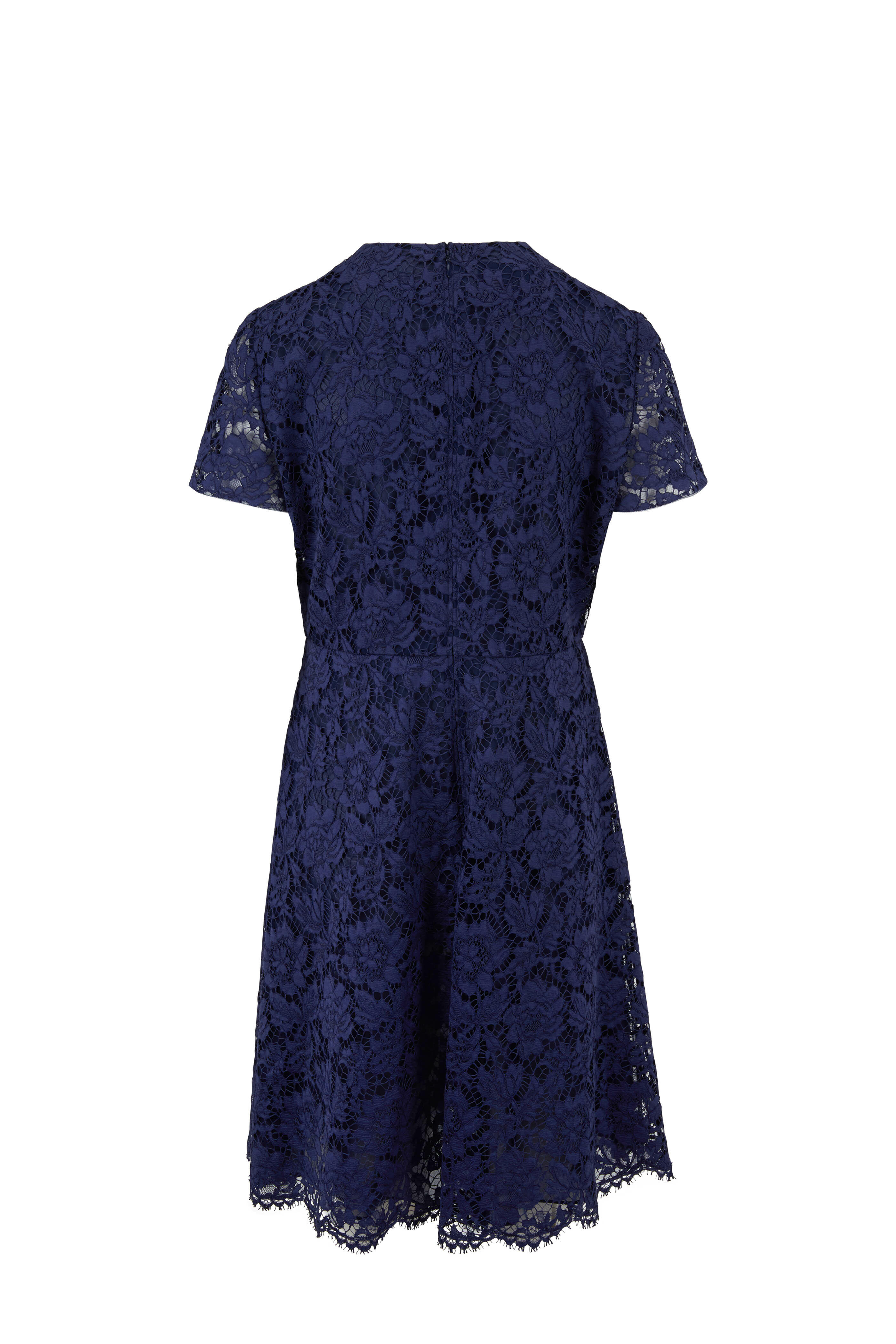 valentino heavy lace dress Valentino Garavani Short Dress in Heavy Lace
