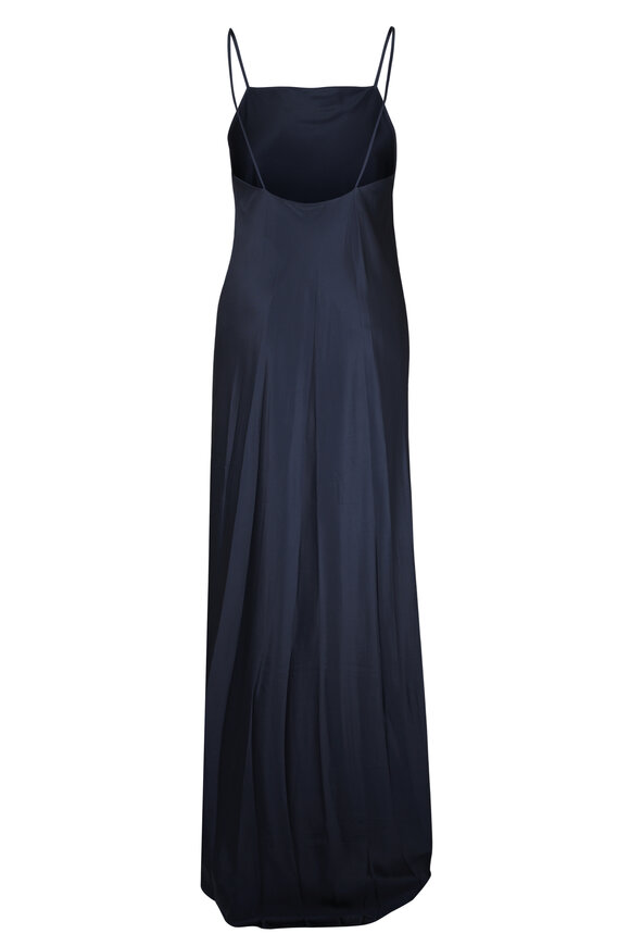 TWP Scoop Back Blueberry Slip Dress - view 4