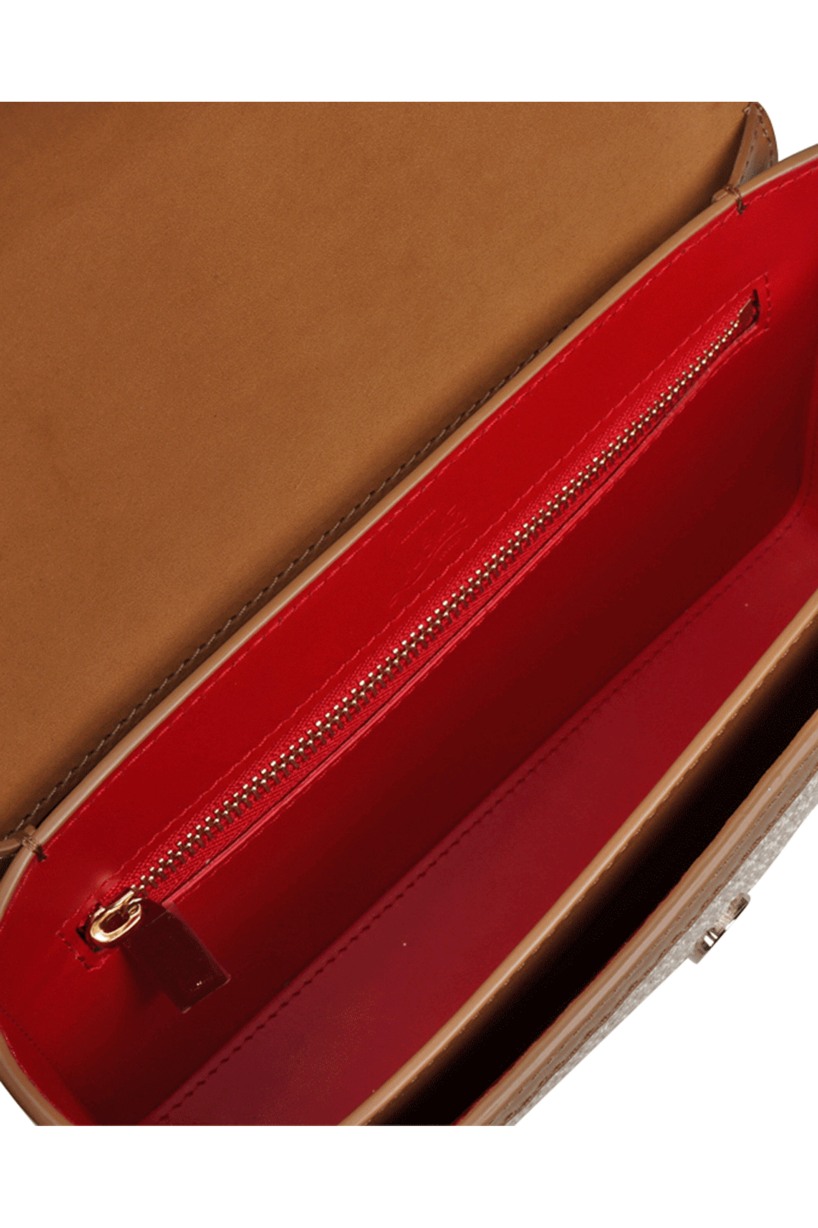 Christian Louboutin - Small Loubi54 Canvas Crossbody Bag in Lionne