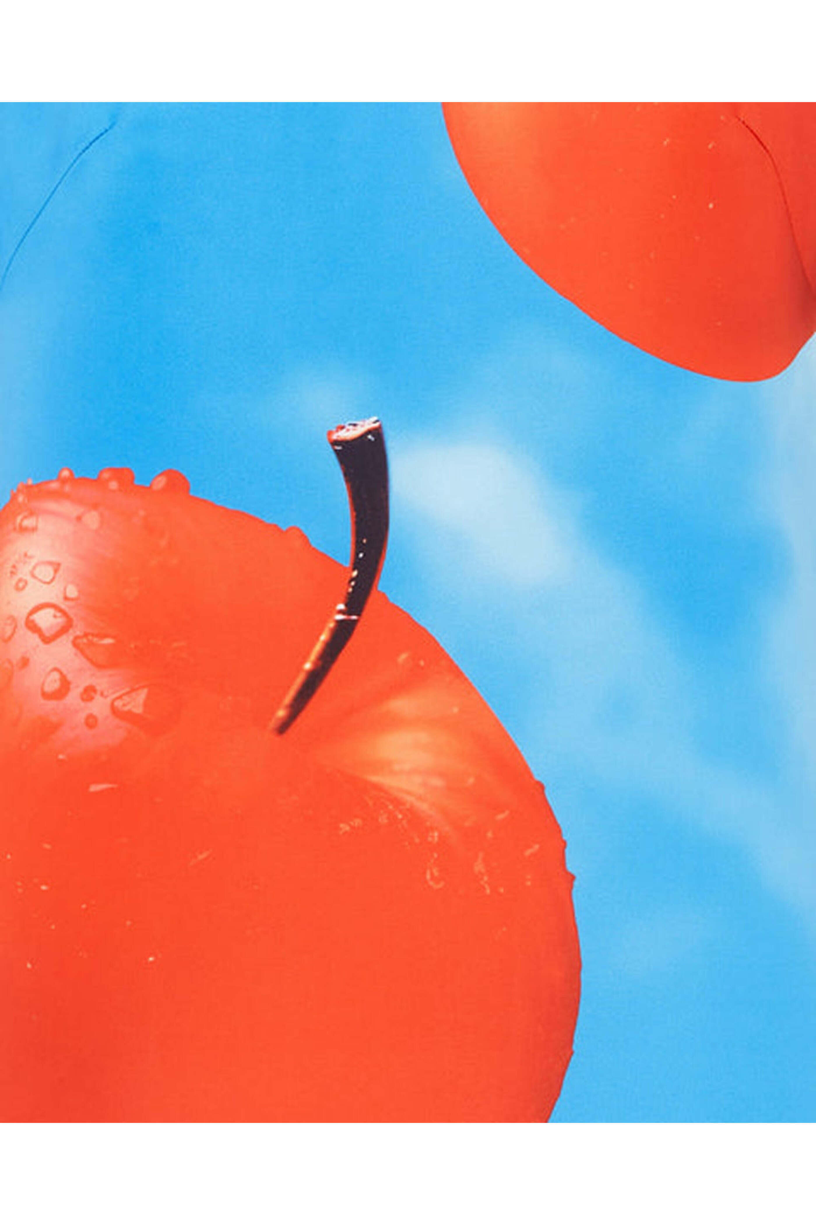 Leo Lin - Apple Print Alexa Mini T-Shirt Dress