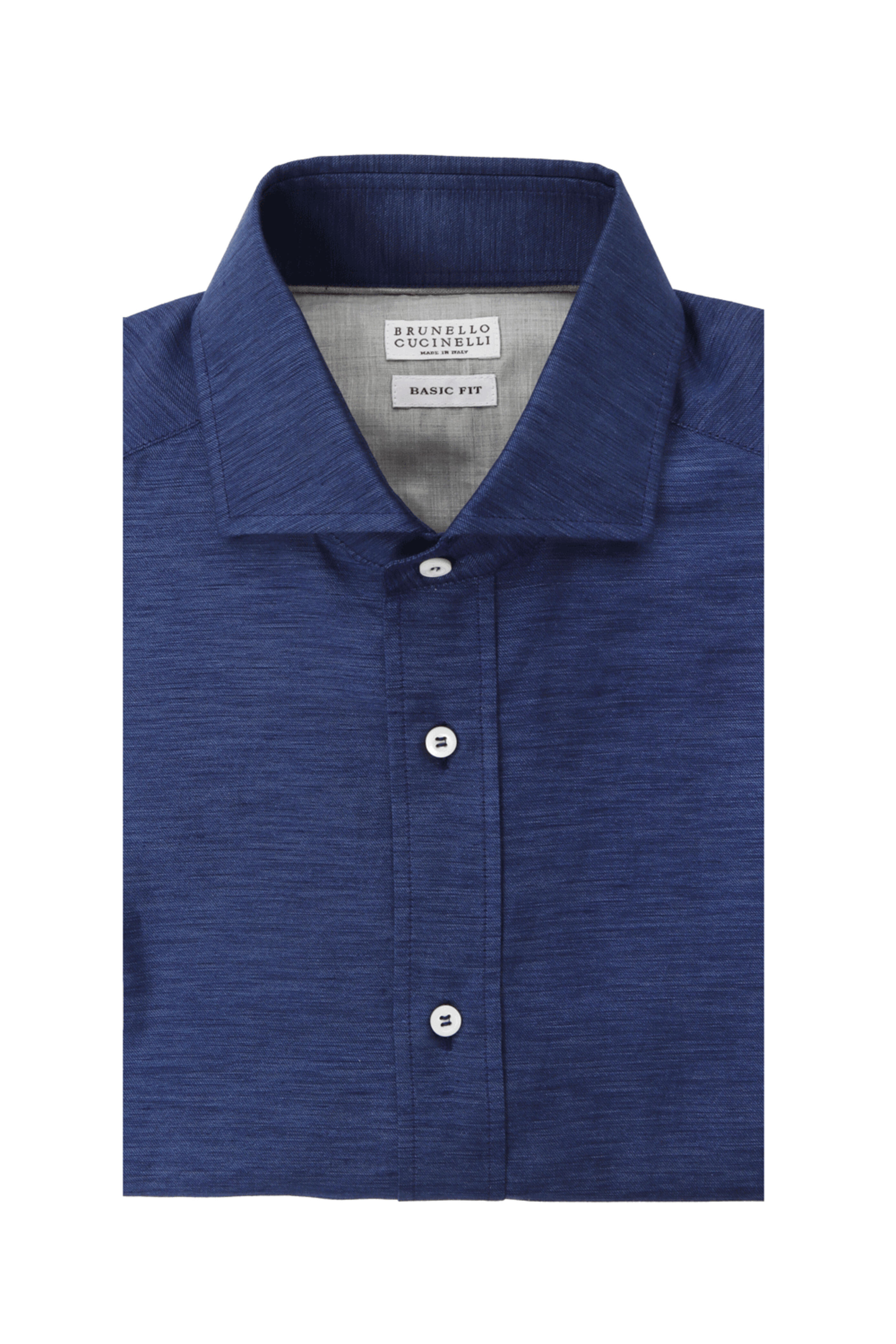 Brunello Cucinelli - Blue Sportshirt