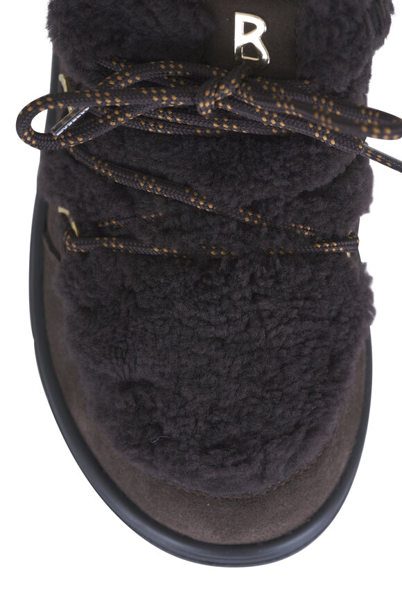 Bogner Chamonix S 19 B Dark Brown Suede Short Boot - view 5