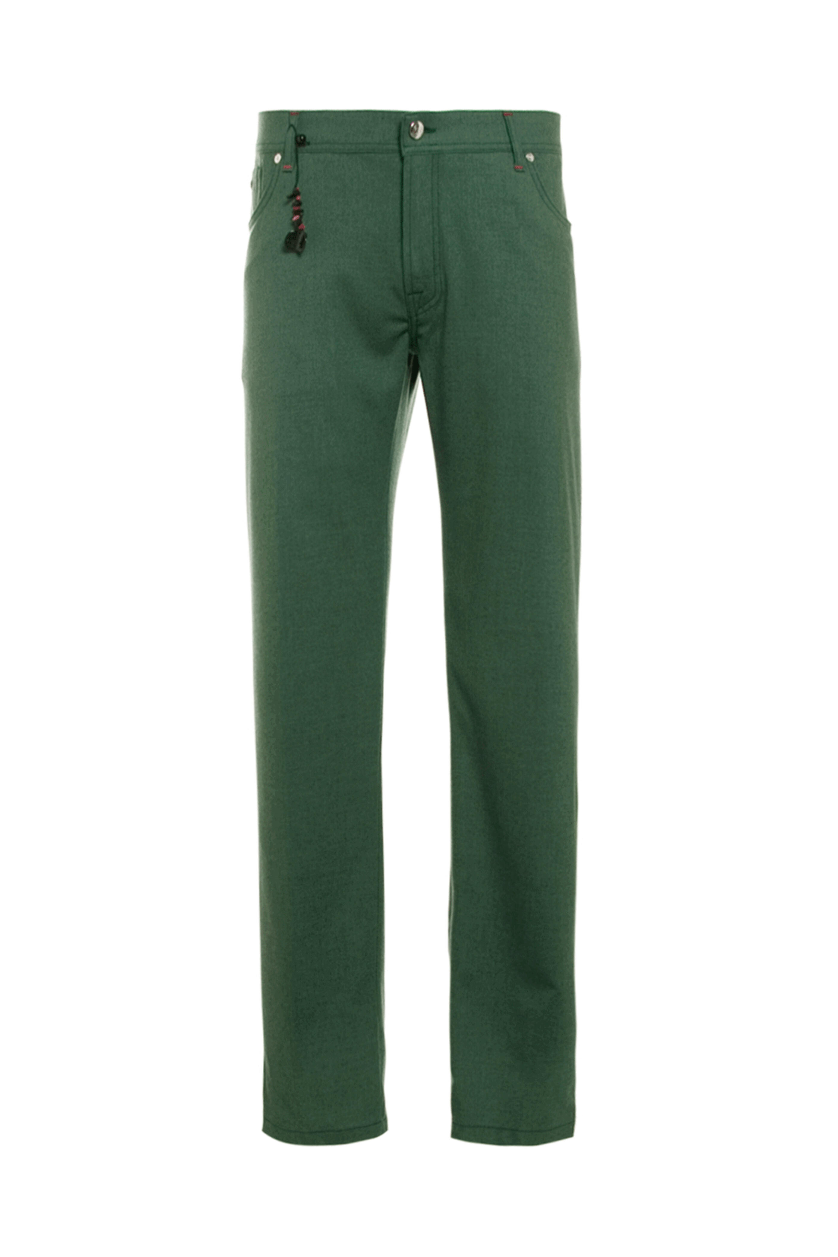 Marco Pescarolo - Green 5 Pocket Pant