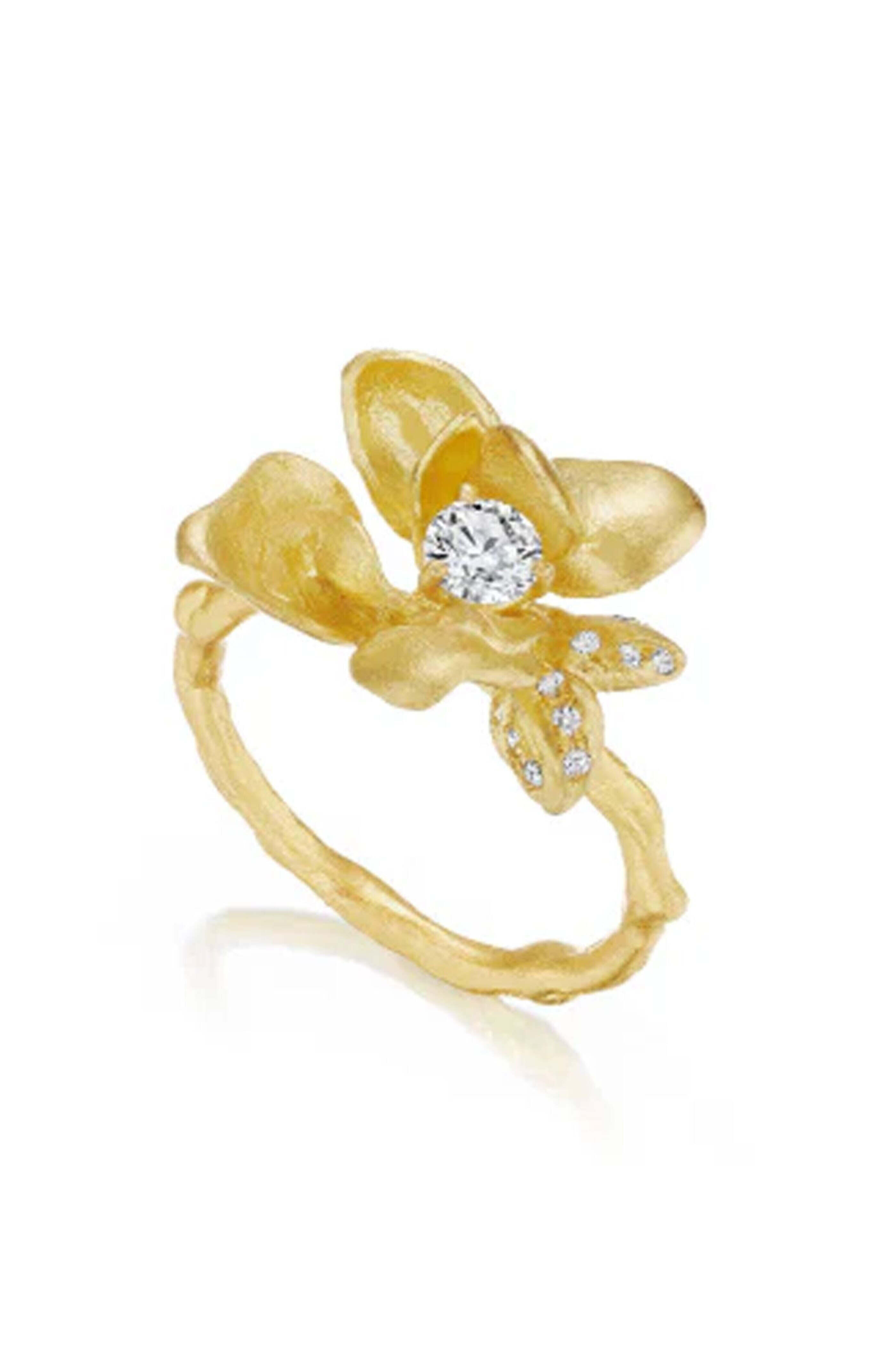 Susan Gordon Jewelry - Diamond Magnolia Ring