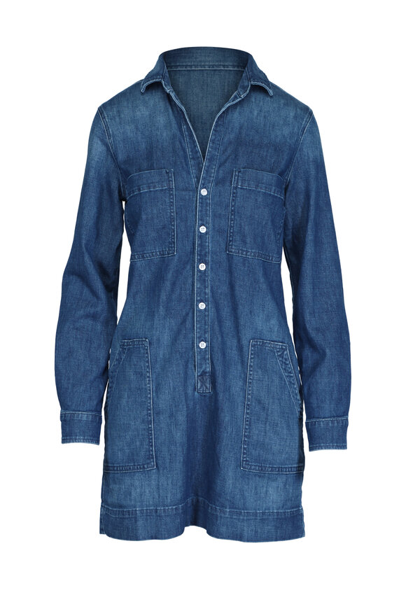 Frank & Eileen Ireland Denim Blue Utility Dress