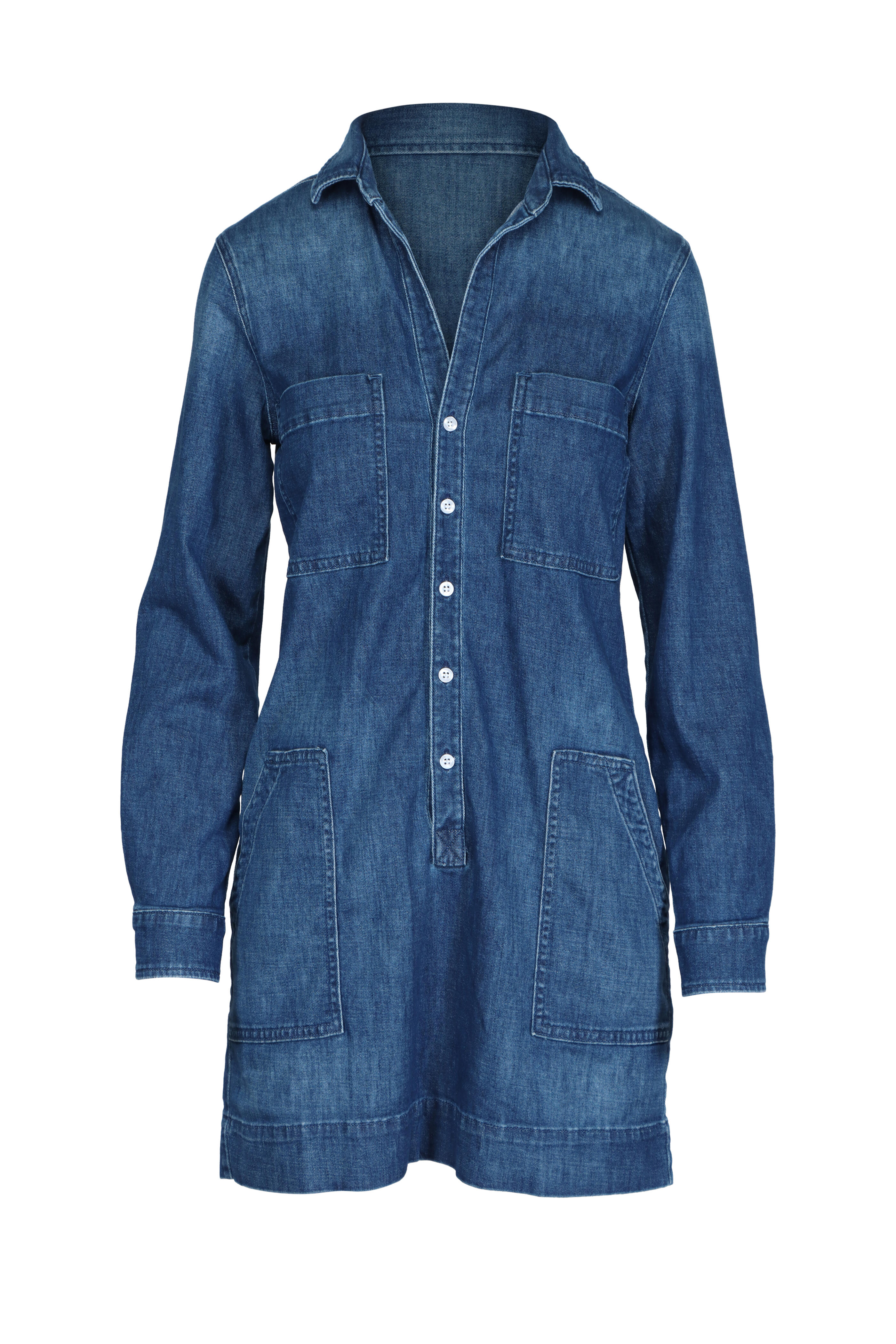 Frank & Eileen - Ireland Denim Blue Utility Dress