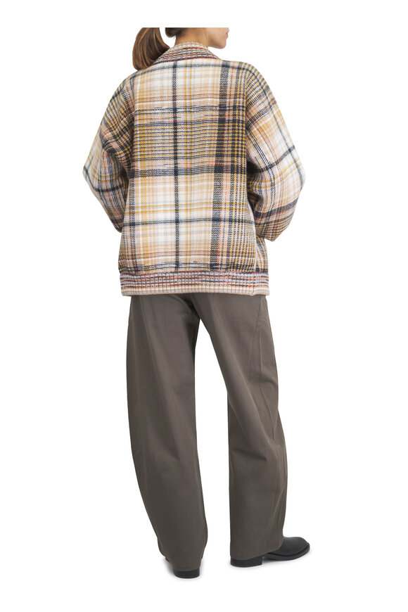 Missoni Multicolor Check Bomber Jacket - view 3