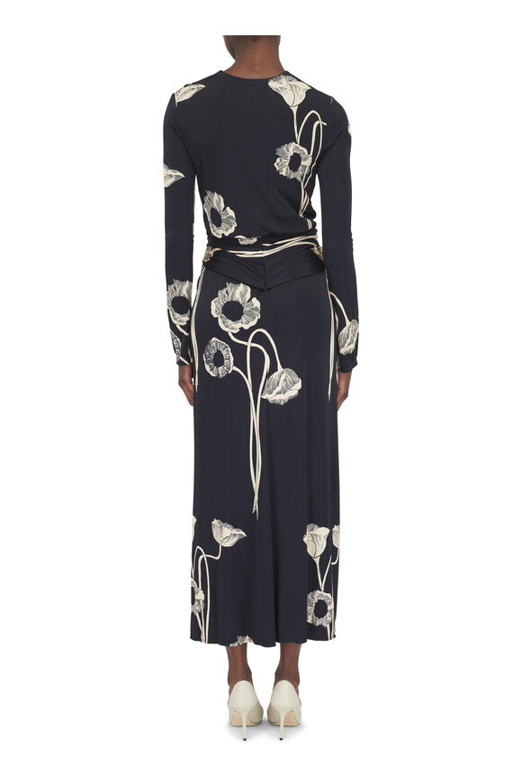 Johanna Ortiz - Poppy Oasis Plunging Maxi Dress