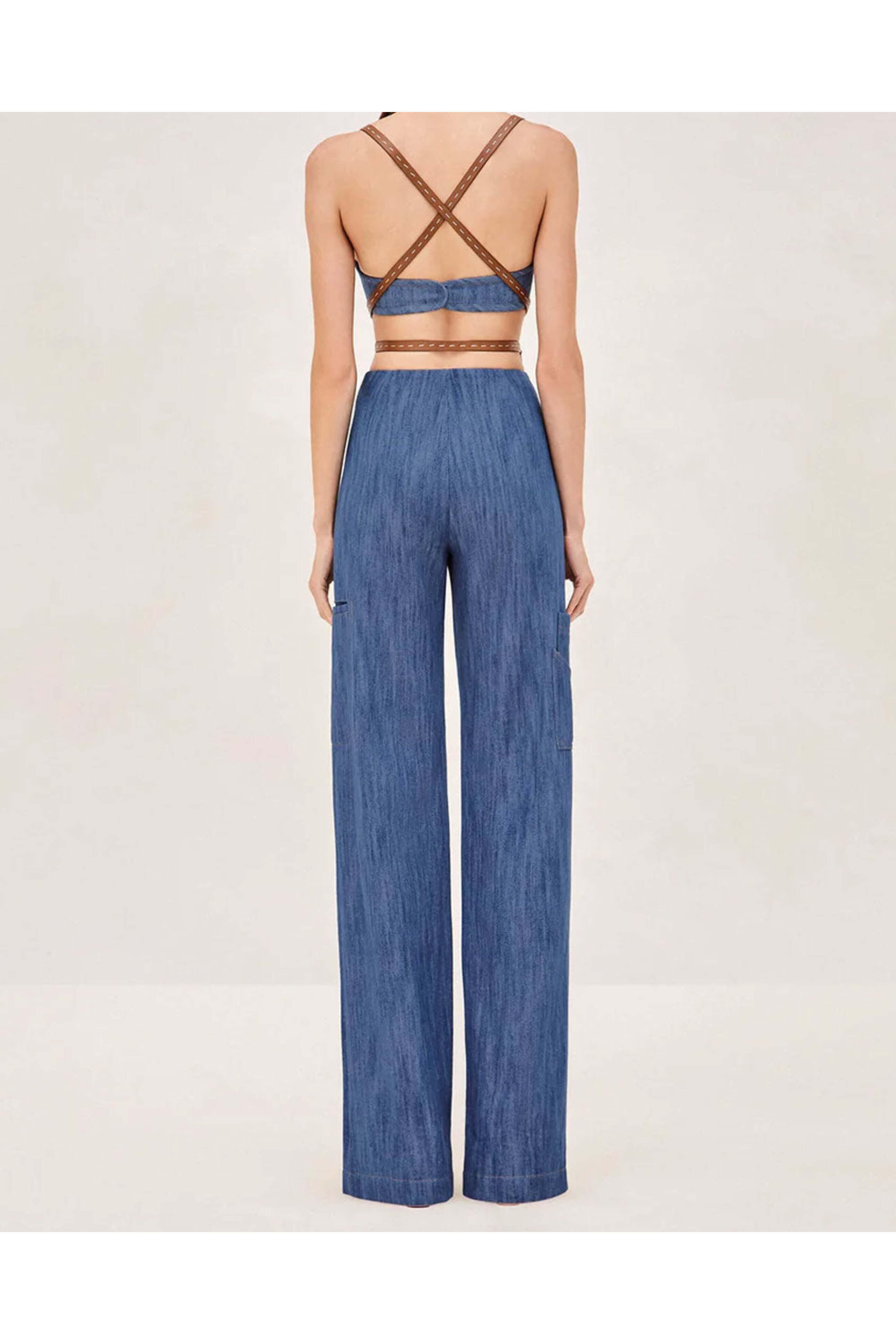 Alexis - Denim Kent Pant