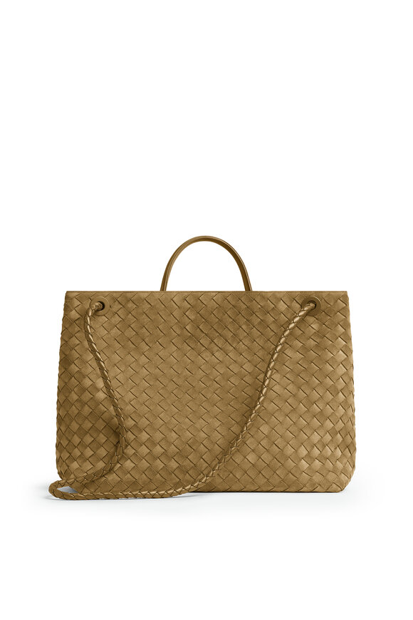 Bottega Veneta - Large Andiamo Acorn Suede Bag 