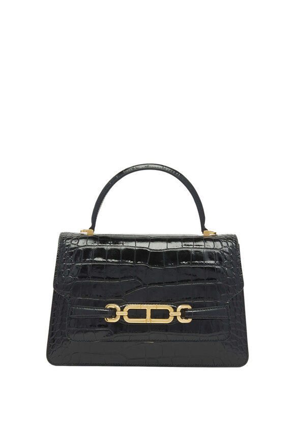 Tom Ford Medium Top Handle Bag in Black