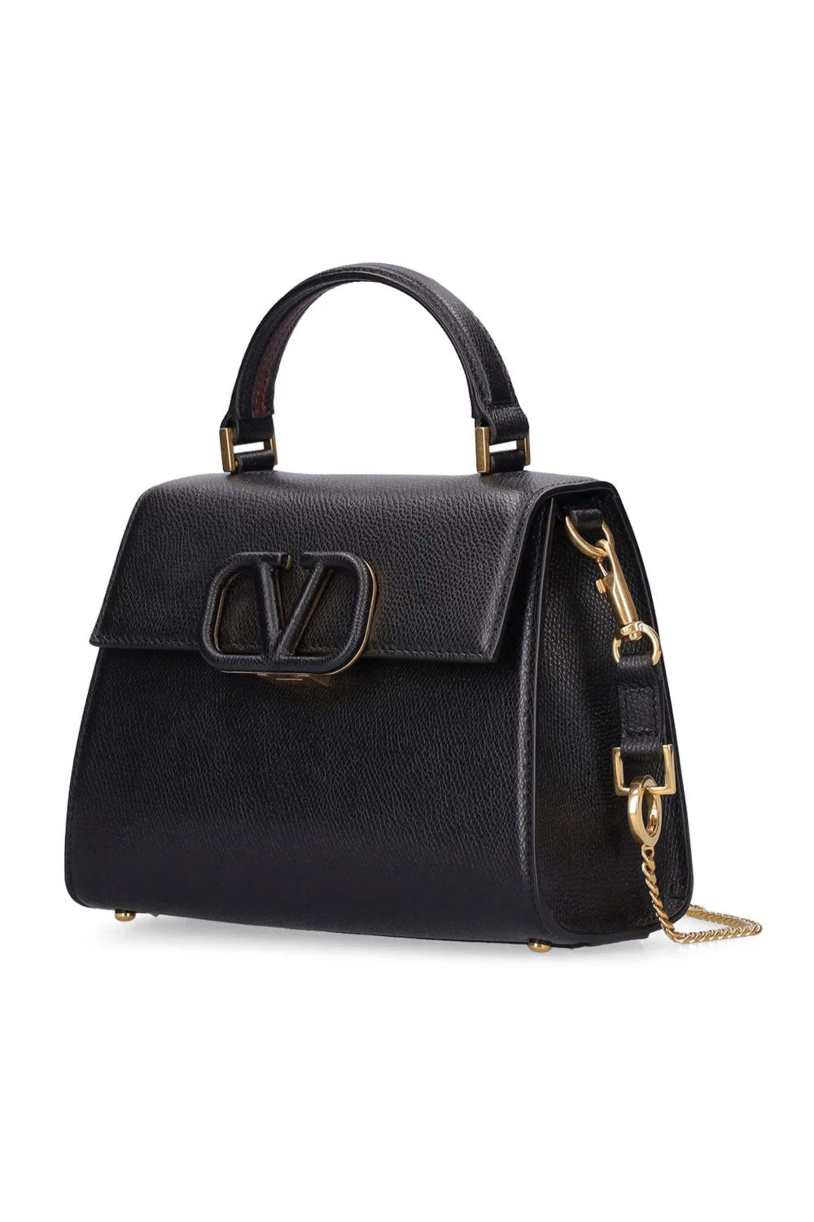 Valentino Garavani - VSling Medium Top Handle Bag in Black