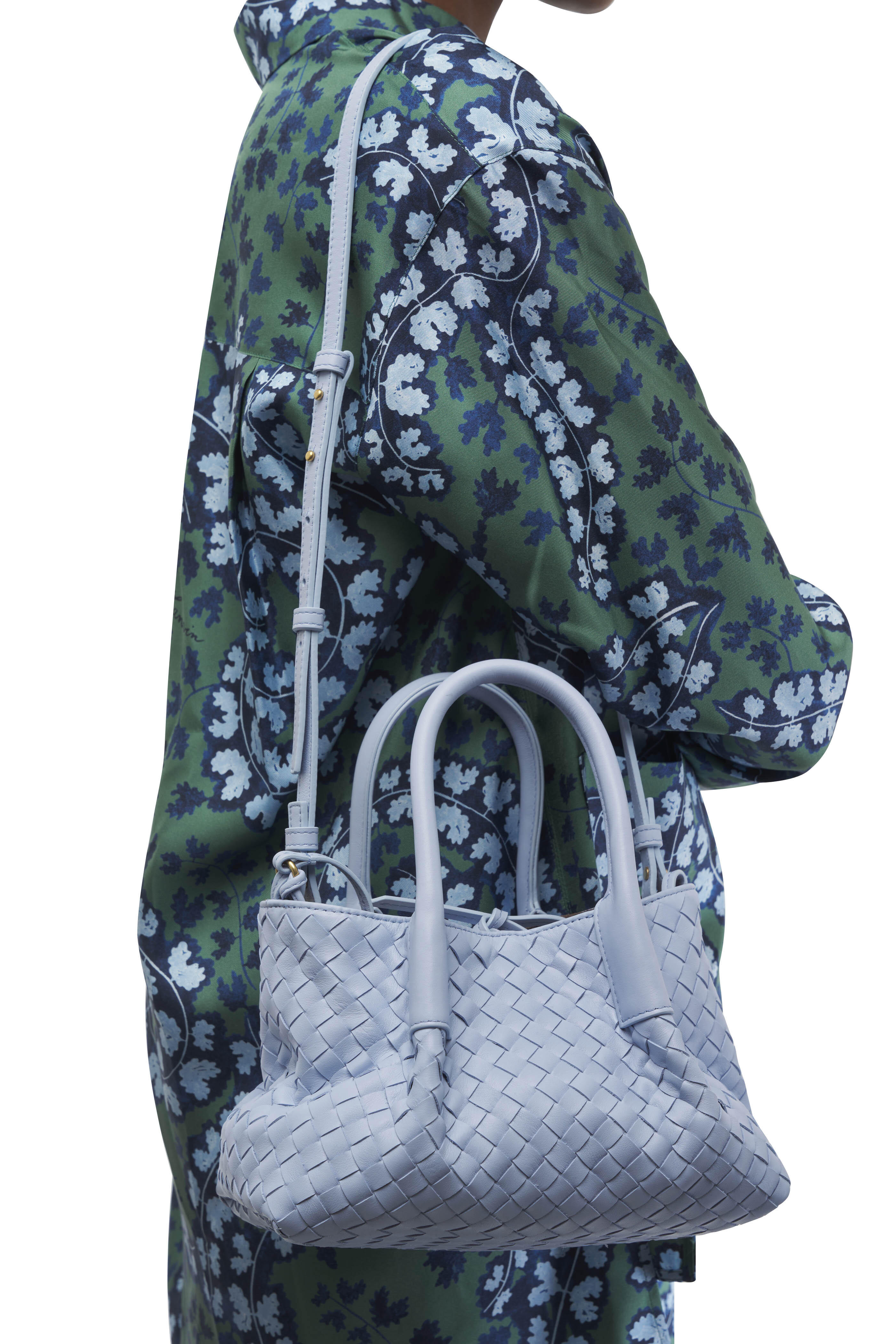Bottega Veneta - Small Pinacoteca Lunar & Fondant Top Handle Bag