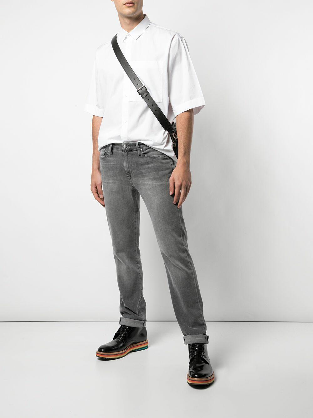 Frame - L'Homme Gray Skinny Fit Jean