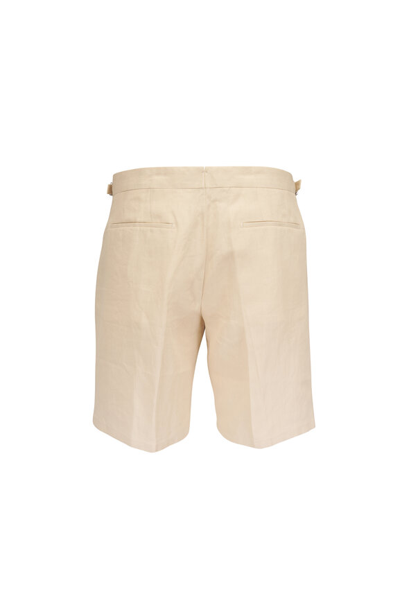 Orlebar Brown Norwich Chai Linen Shorts - view 3