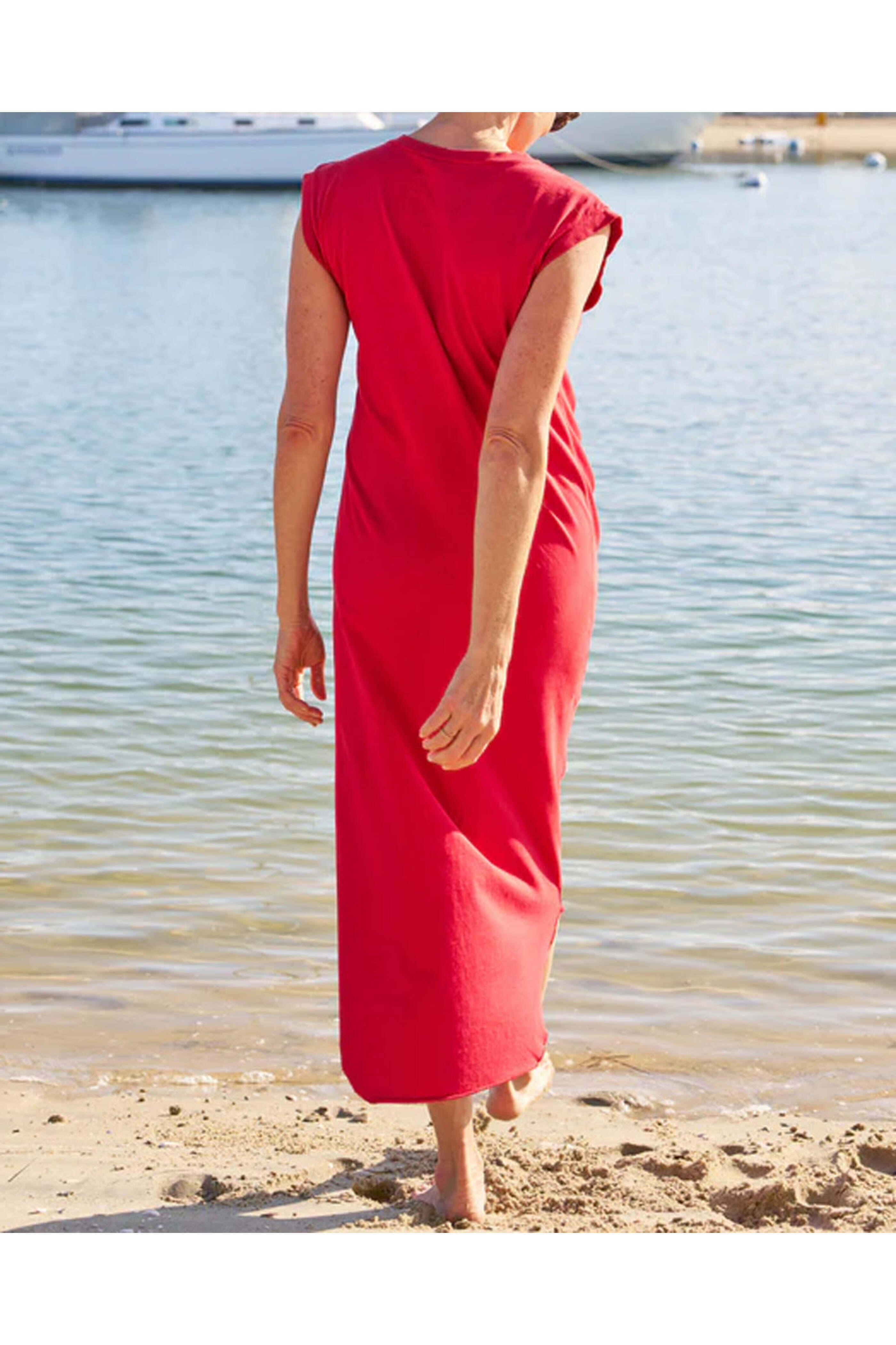 Frank & Eileen - Double Decker Red Cory Vintage Muscle Tee Dress