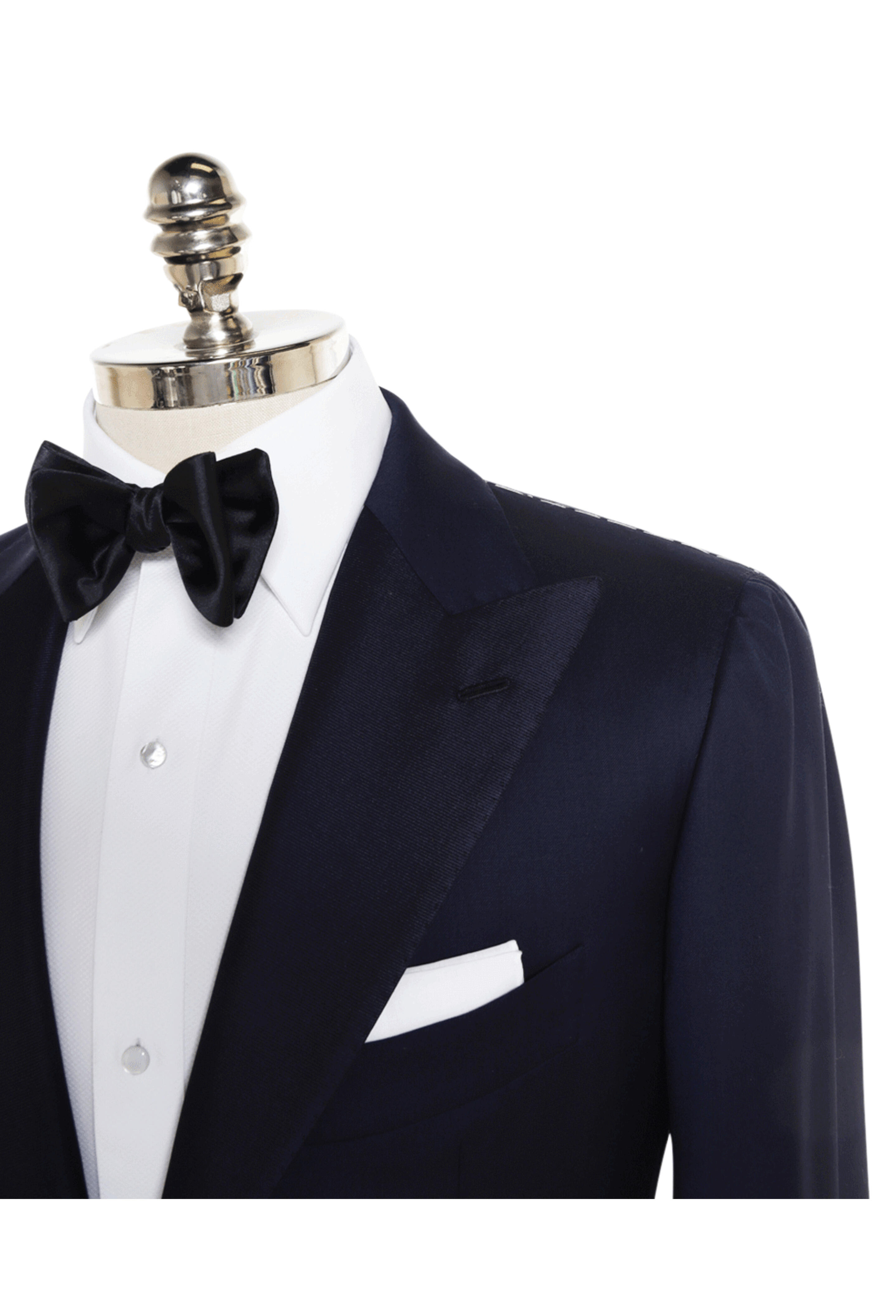 Cesare Attolini - Solid Dark Navy Tuxedo