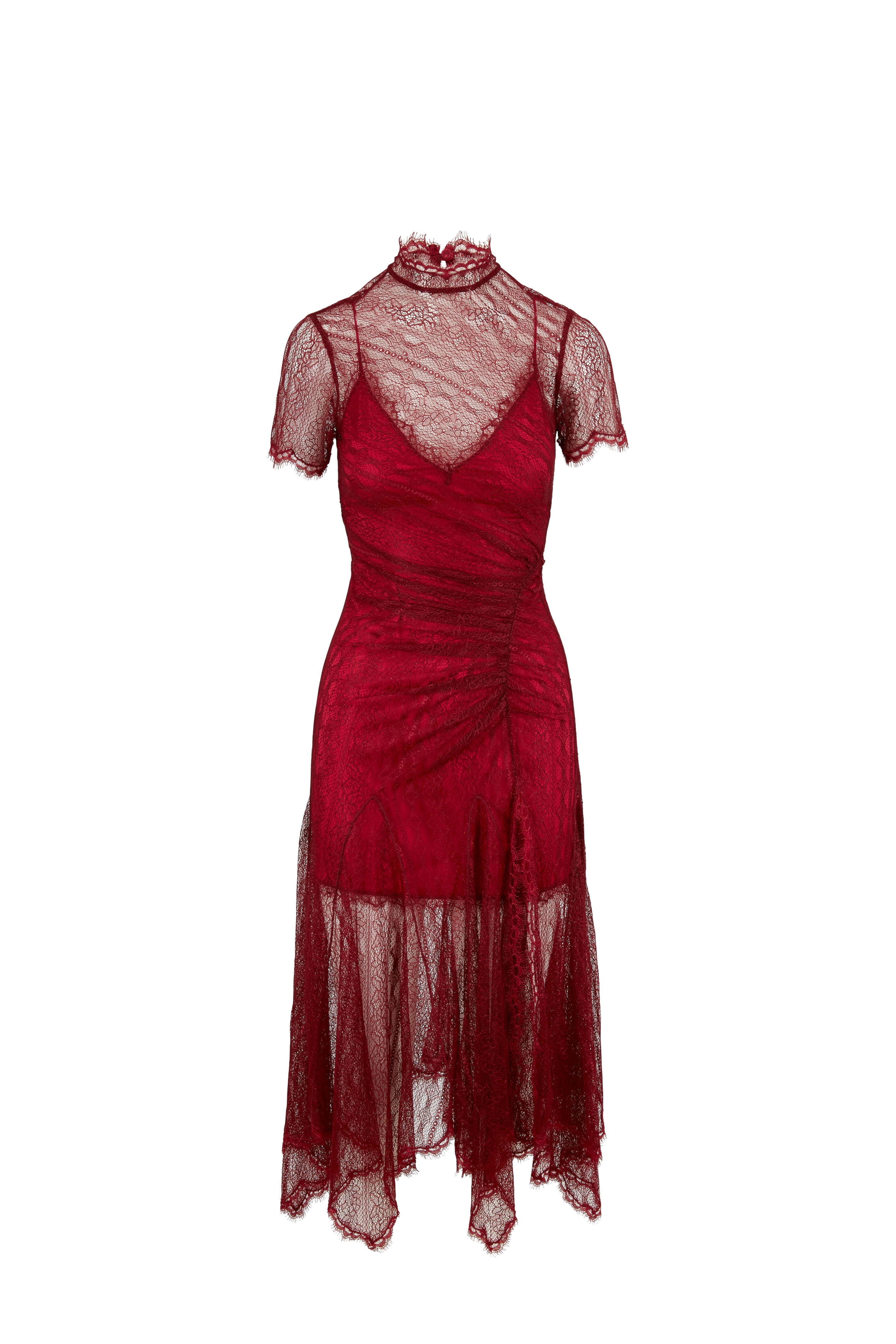 Jonathan simkhai red top dress