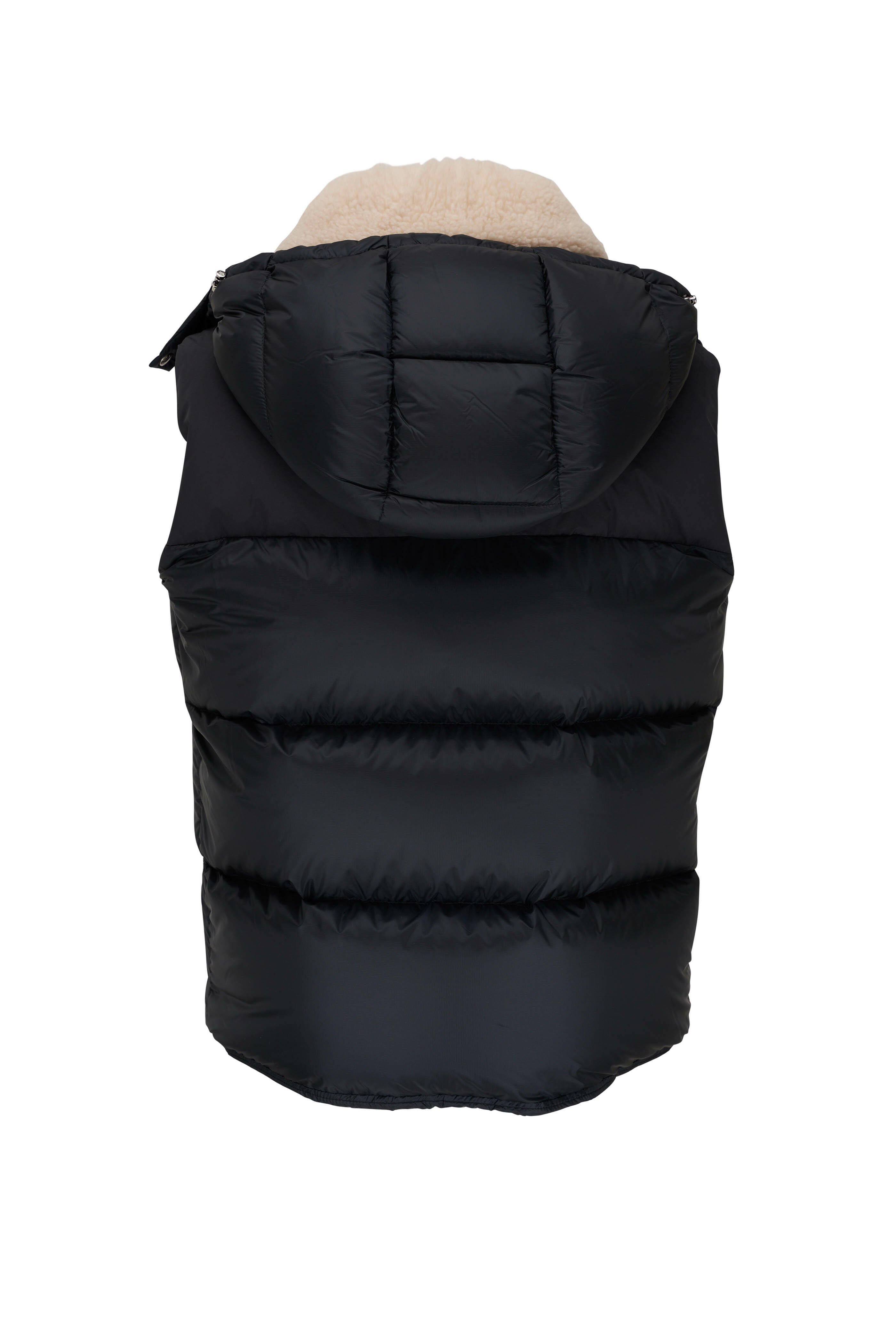 MONCLER　down vest black size3 Moncler - Parke Full zip down vest black - The Corner