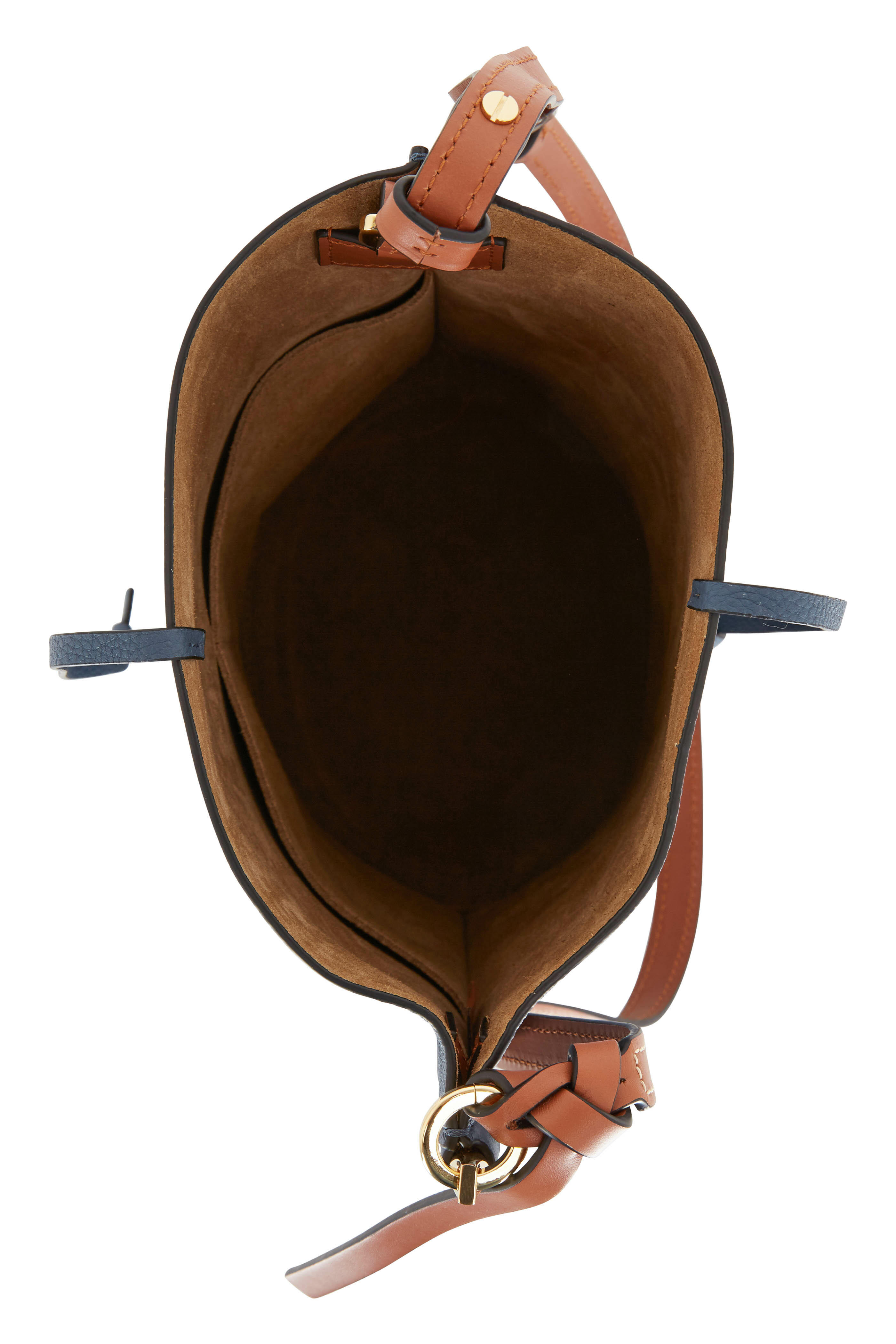 Gate bucket leather handbag Loewe Brown in Leather - 31939418