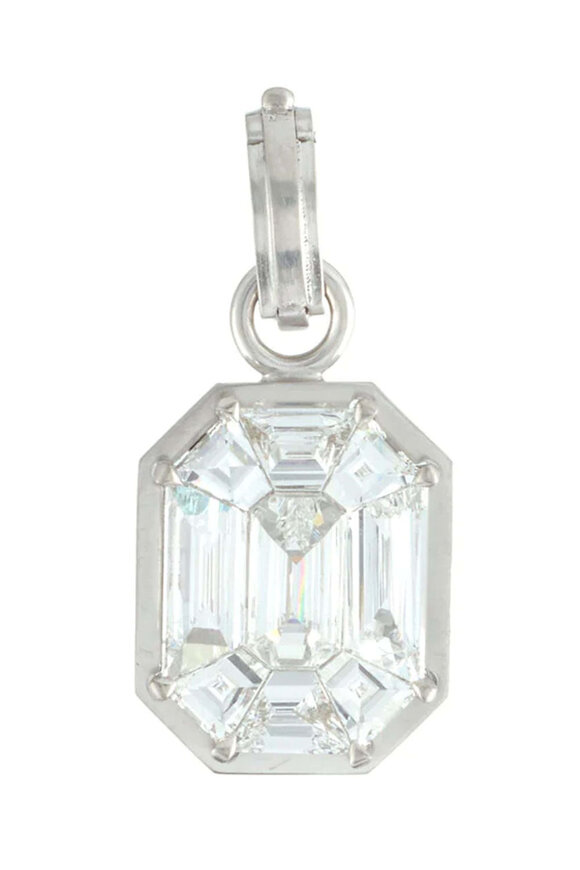 Sylva & Cie Mosaic Diamond Pendant - view 1