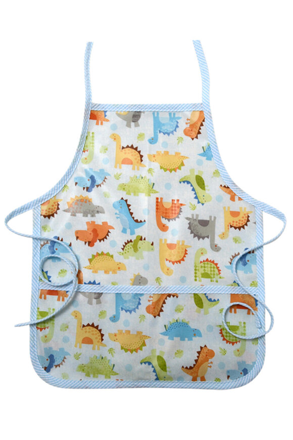 3marthas Wipeable Smock in Dinosaur