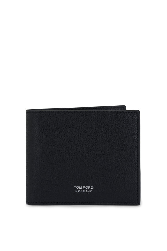 Tom Ford - Black & Red Leather Bi-Fold Wallet | Mitchell Stores