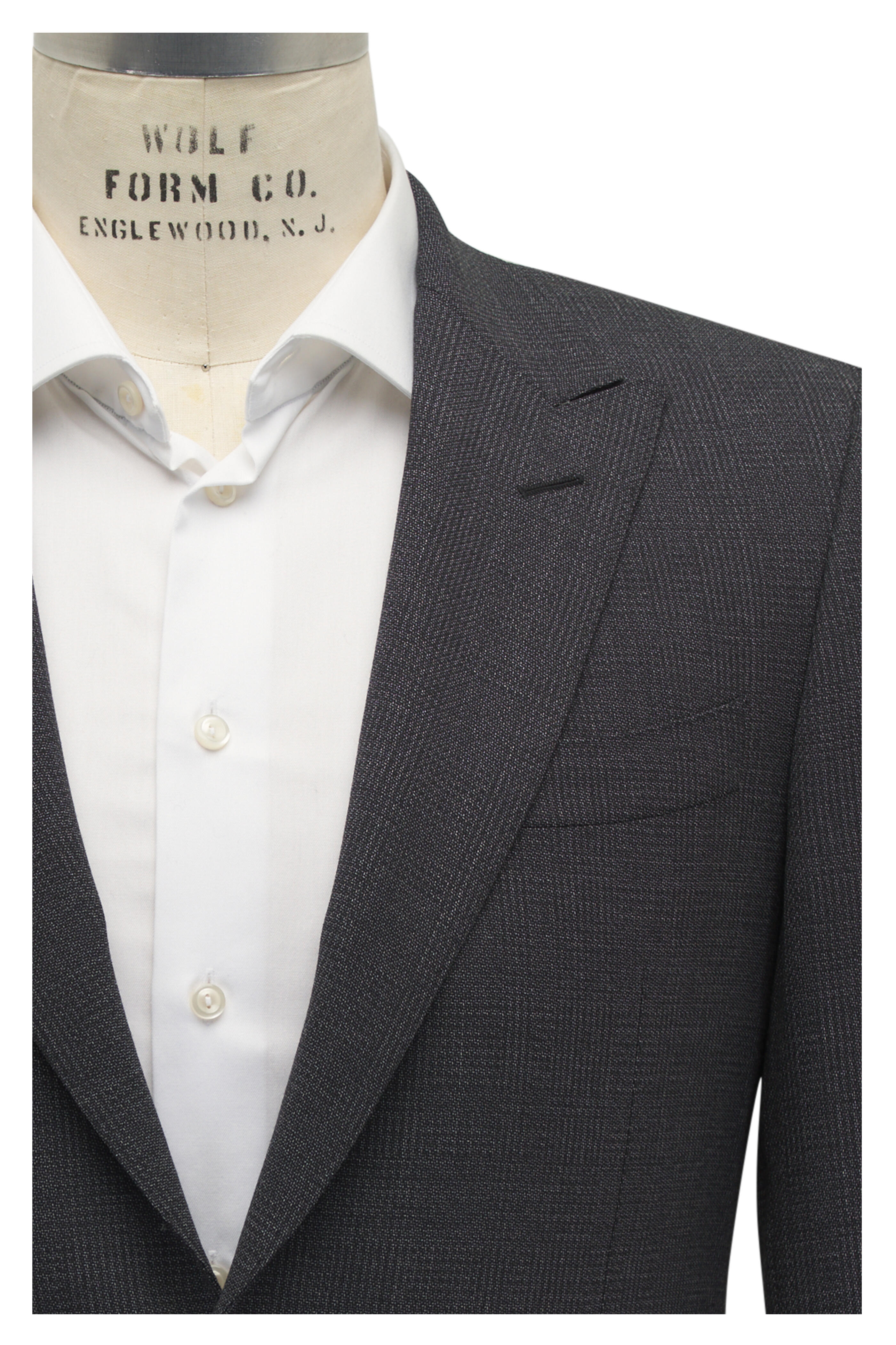 Canali - Charcoal Gray Wool Suit