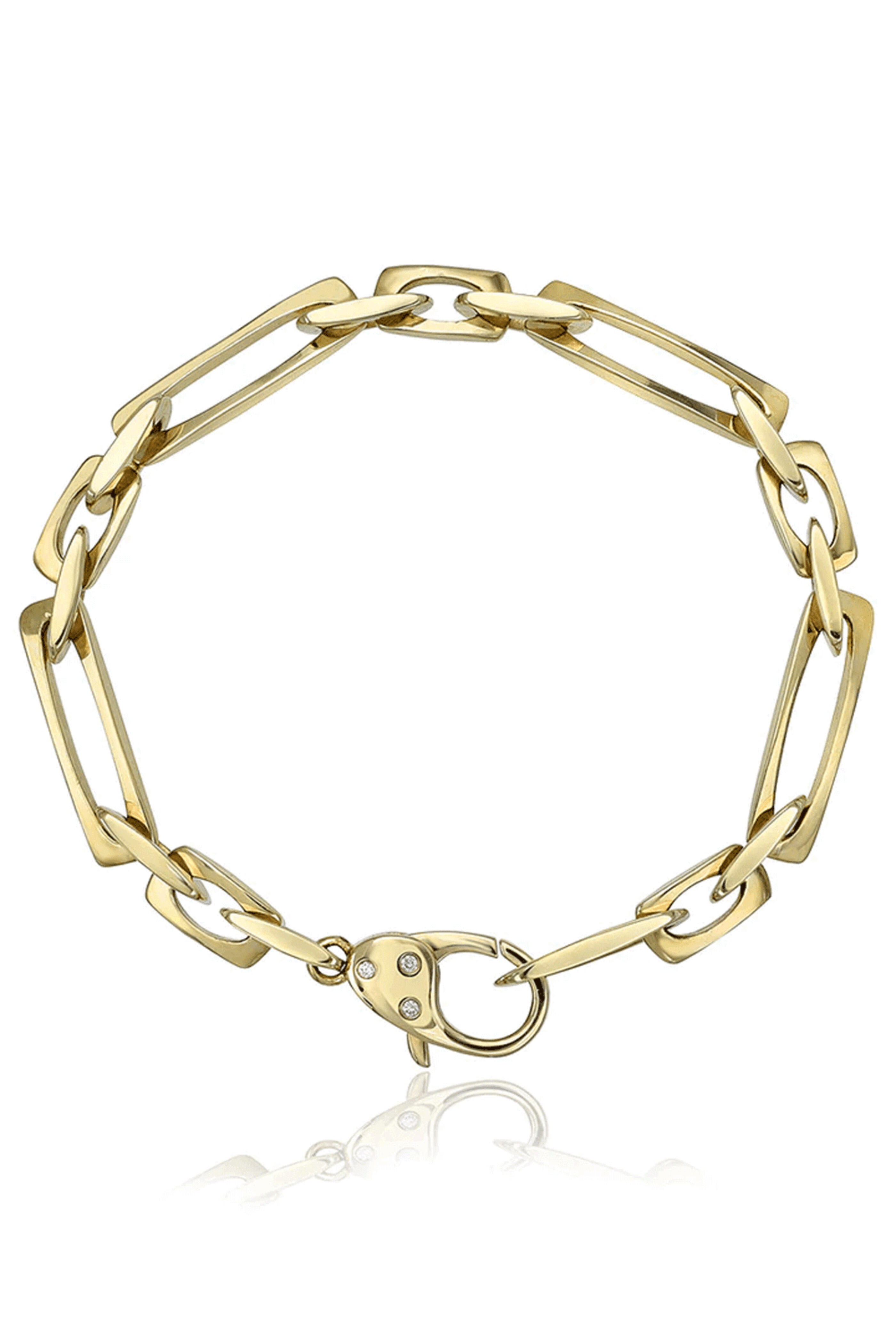 Dru - Diamond Clasps Godfather Bracelet