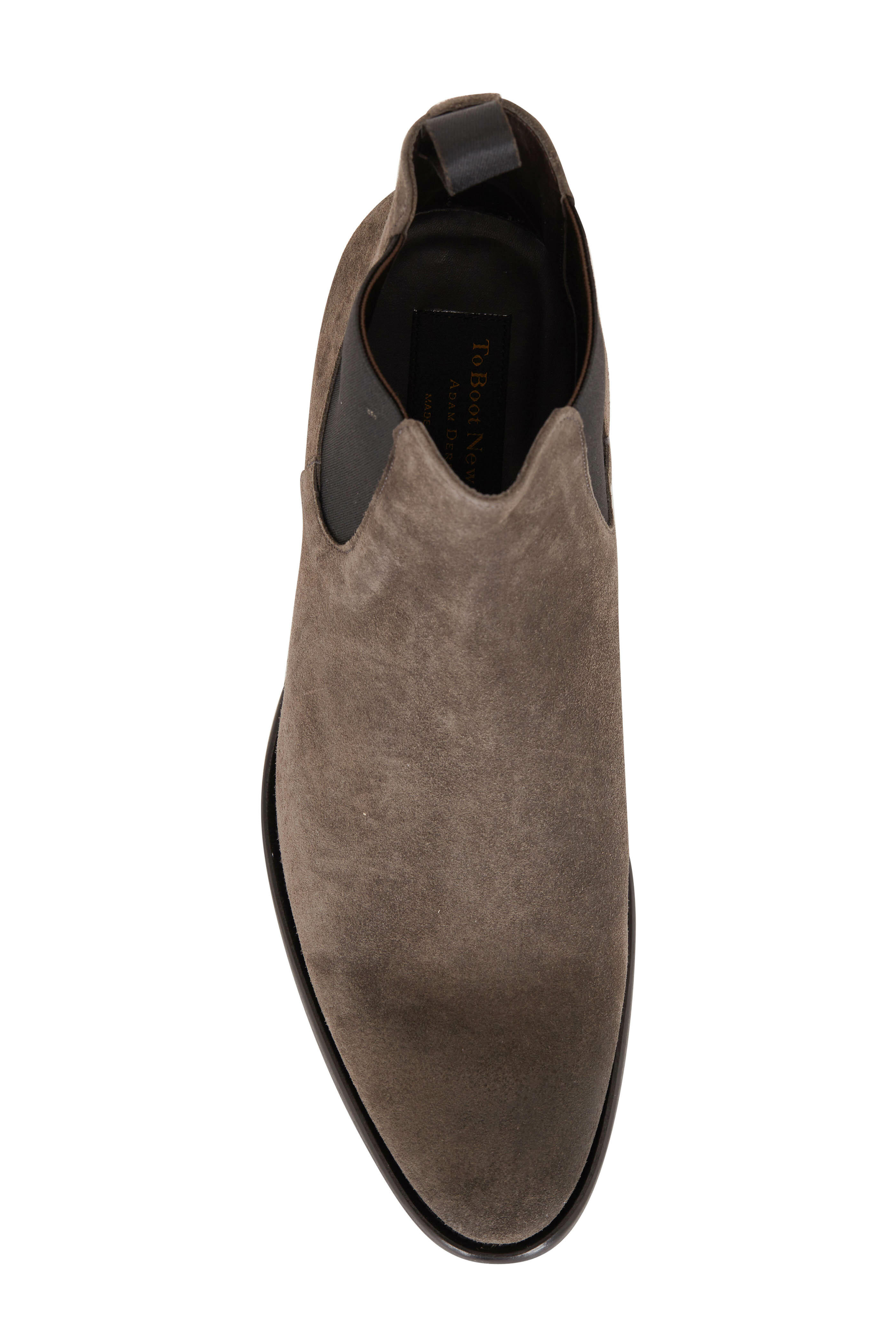 To Boot New York - Sherman Gray Suede Chelsea Boot