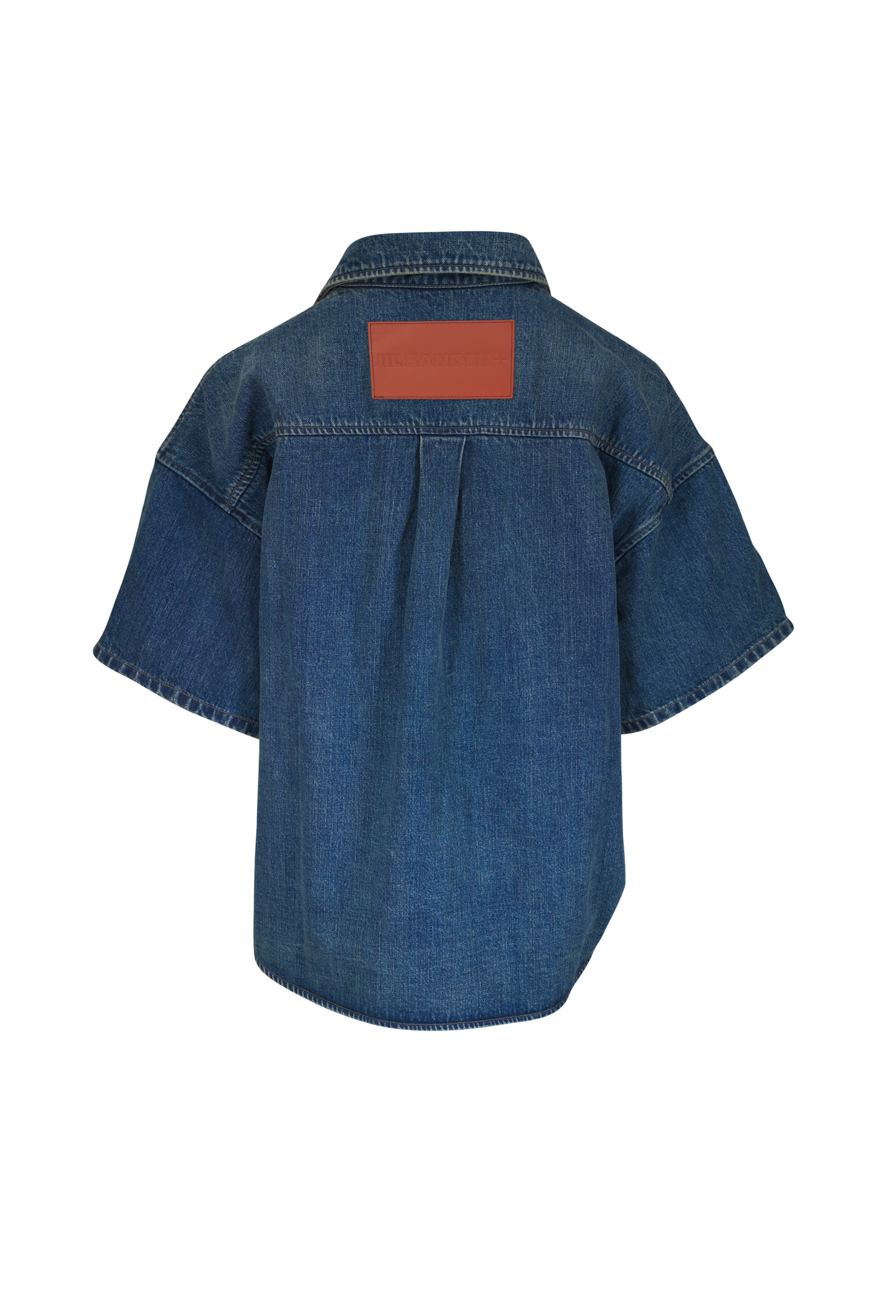 Jil Sander - Oversized Raw Denim Shirt | Mitchell Stores