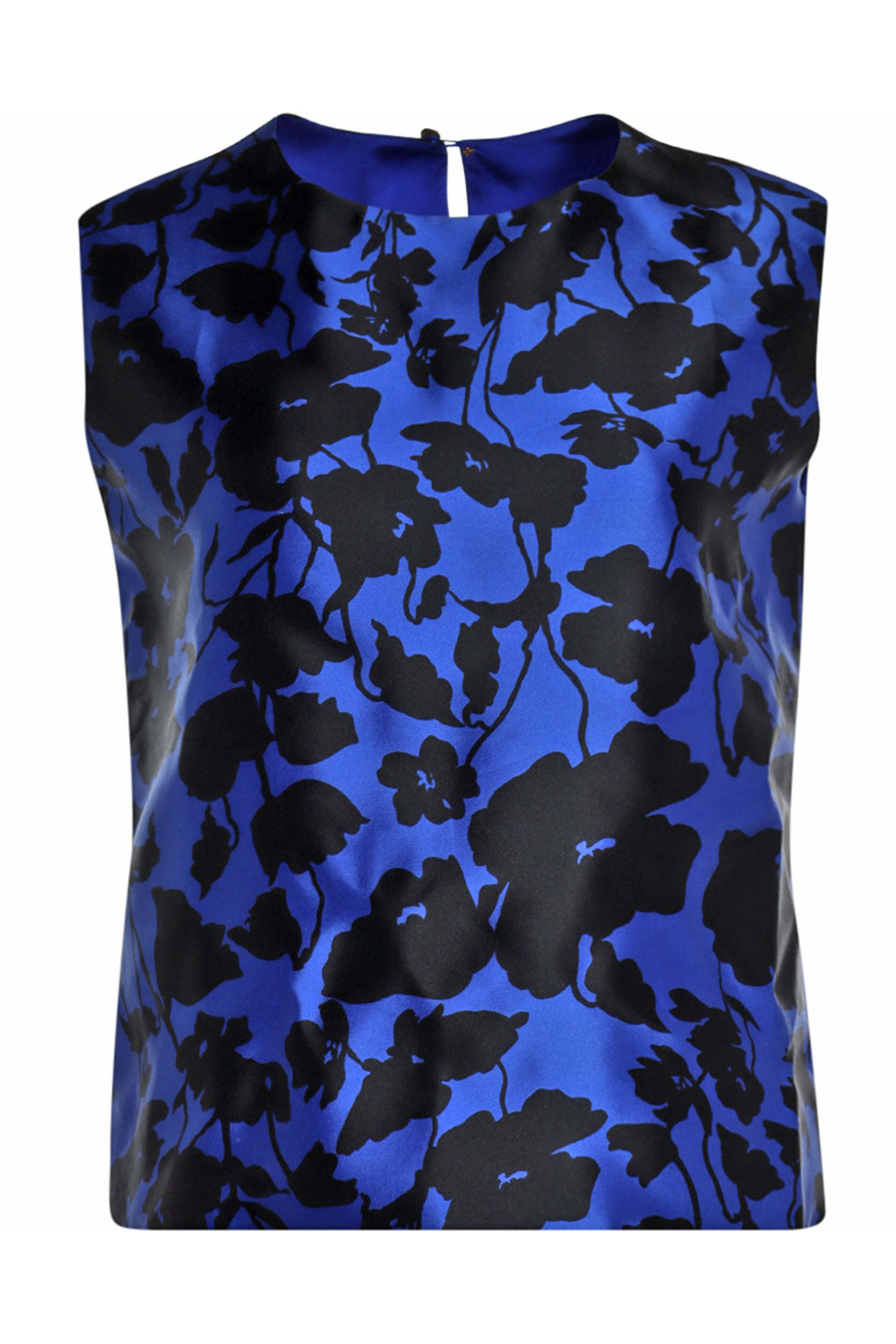 Peter Cohen - Blue Floral Pitis Top