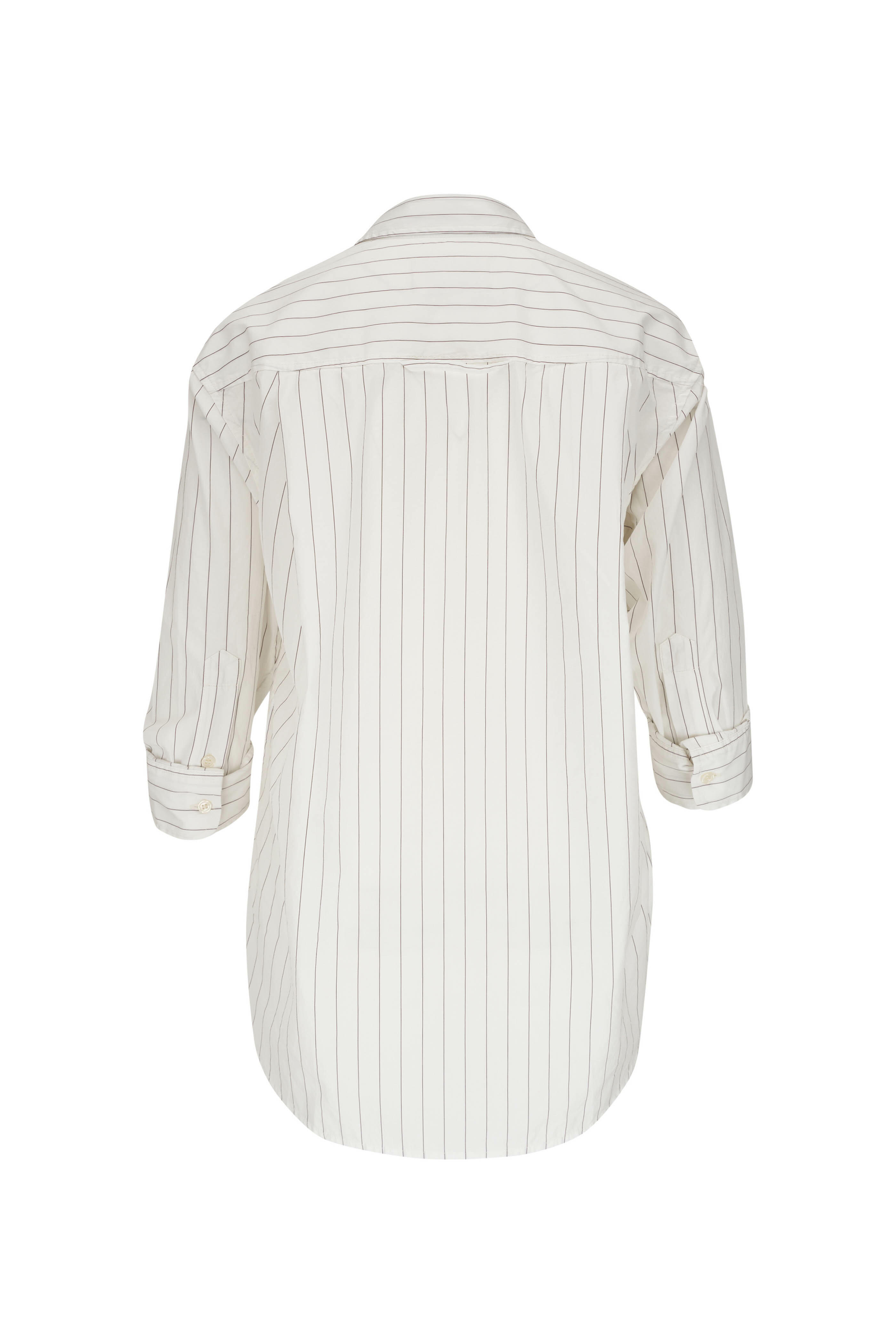 Citizens of Humanity - Kayla Bitter Chocolate Striped Shrit