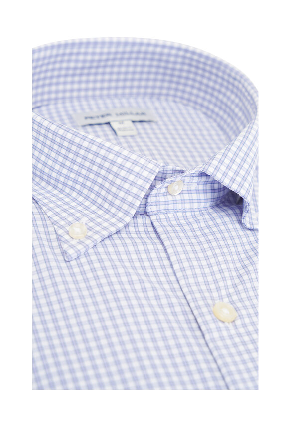 Peter Millar - Wildflower Blue Performance Twill Sport Shirt