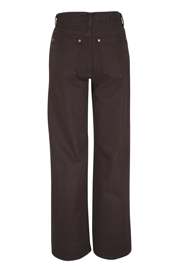 TWP Harvest Moon Dark Chocolate Wide Leg Jean - view 4