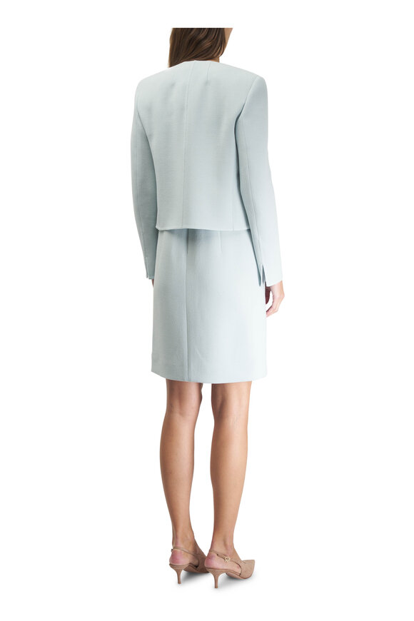 Akris - Stone Wool Sheath Dress