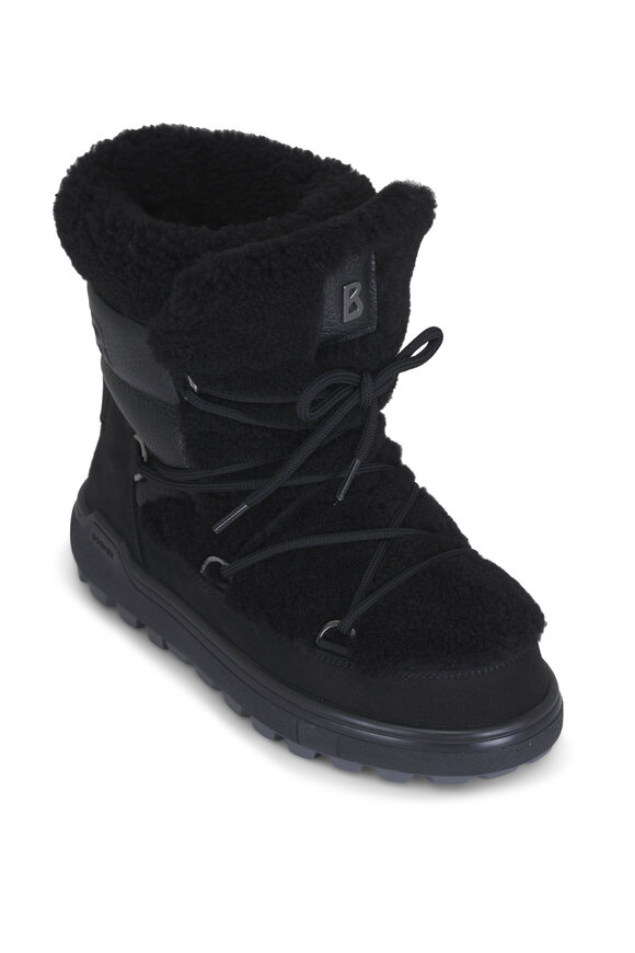 Bogner Chamonix Black Shearling Boot - view 1