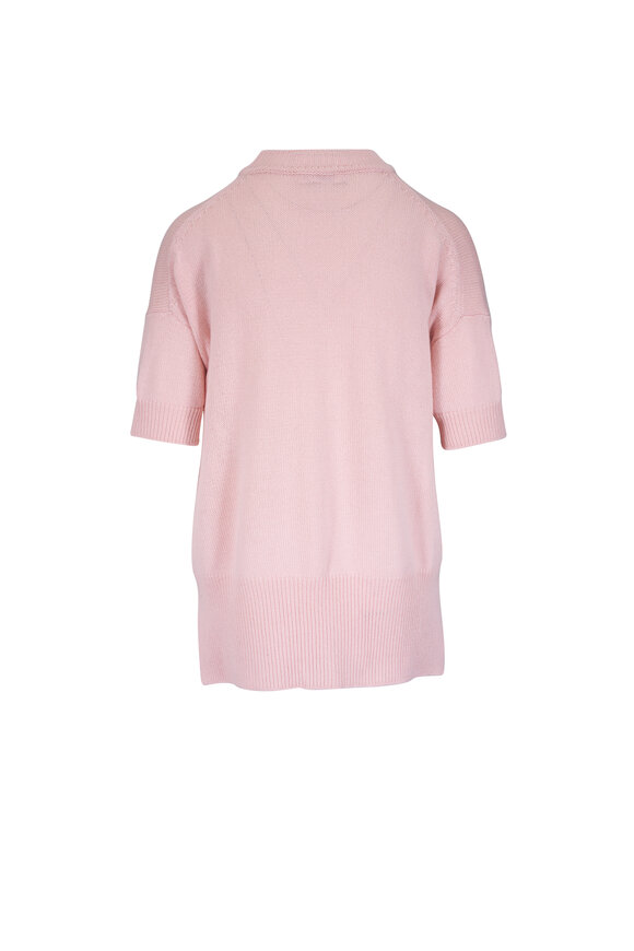 Jil Sander - Light Pink Cashmere Crewneck Sweater