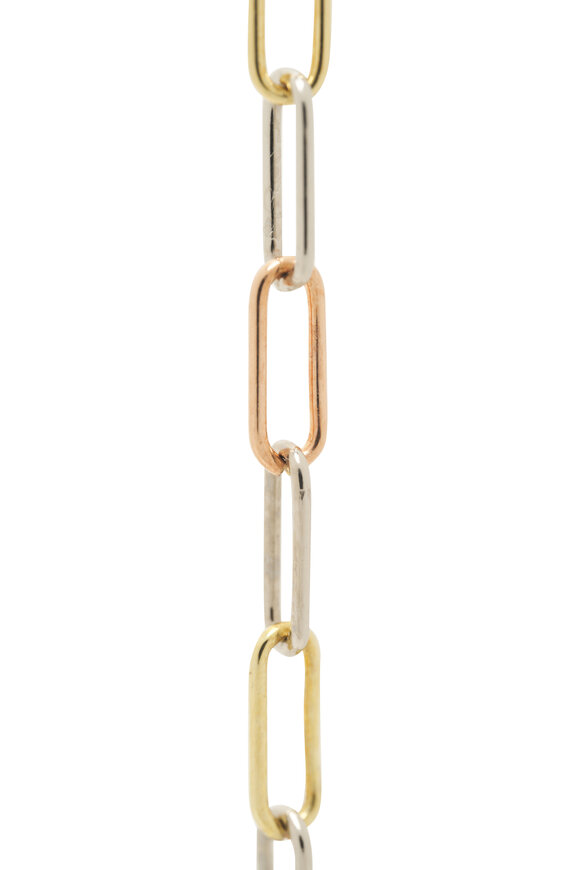 Cristina V. - Safety Pin Mixed Metal Bracelet