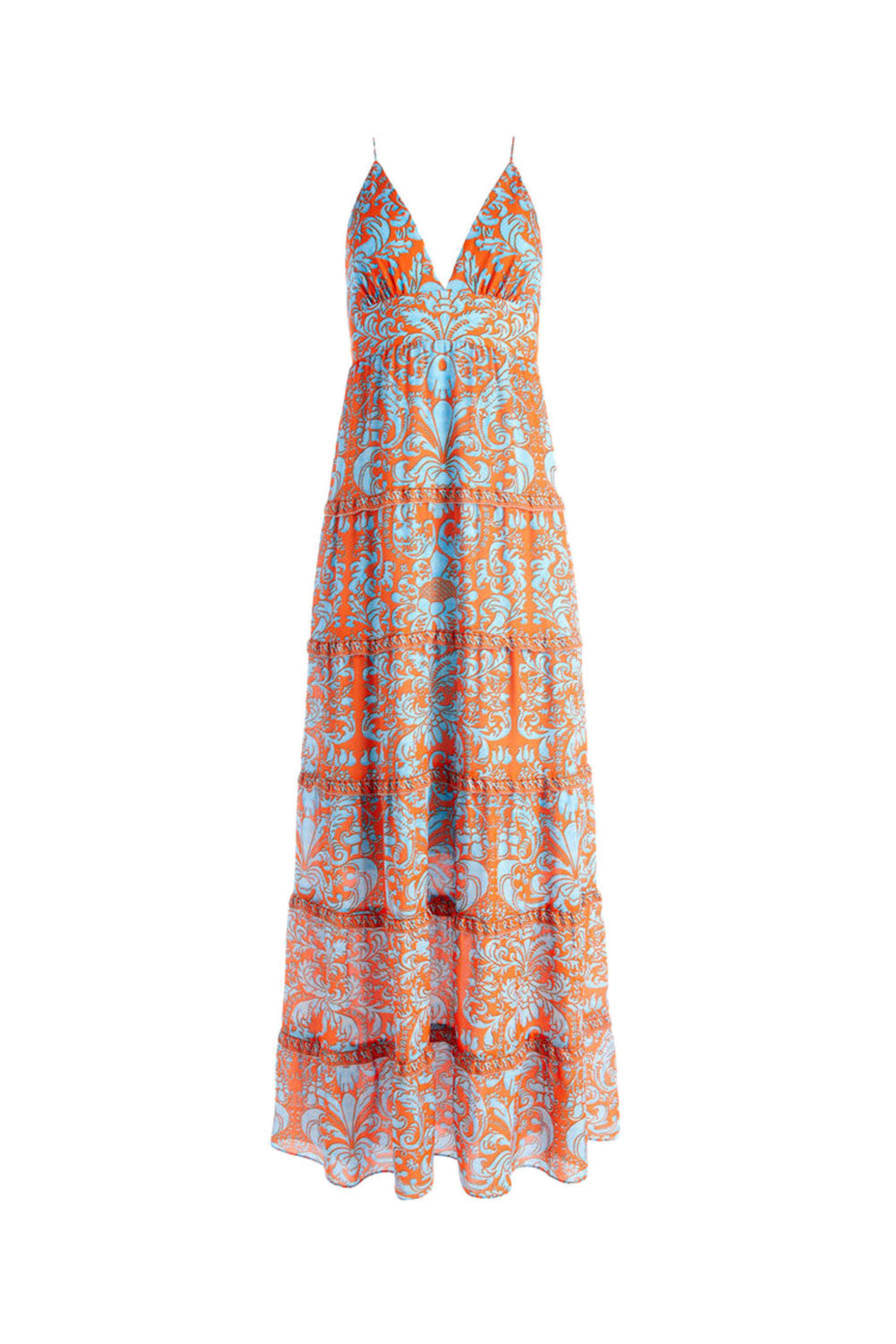 Alice & Olivia - Forever Yours Sienna Karolina Tiered Maxi Dress